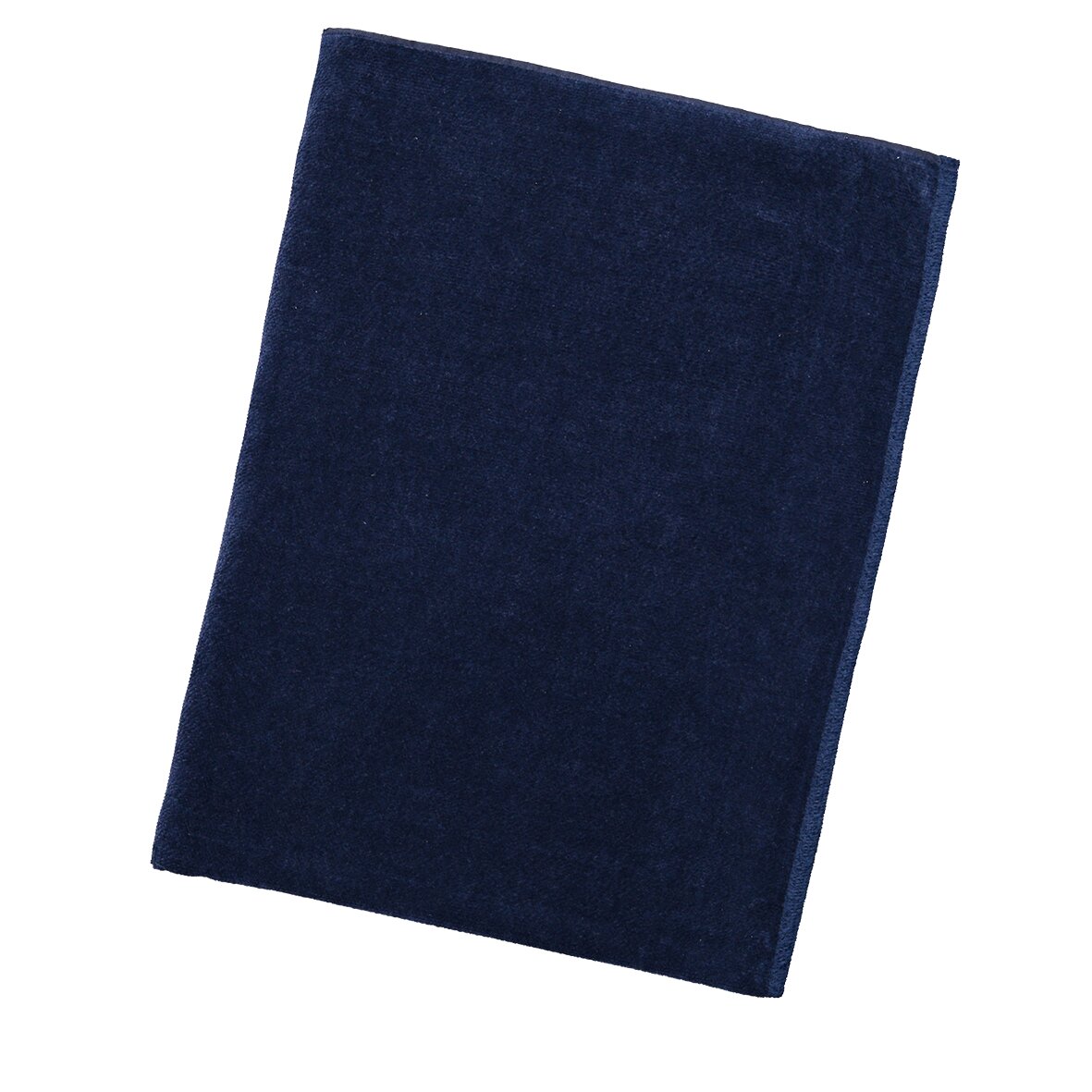 PURE Chenille-Badetuch 100 × 150 Marine – Luxuriöses FEILER Badetuch in Marineblau aus Original FEILER-Chenille, Made in Germany.