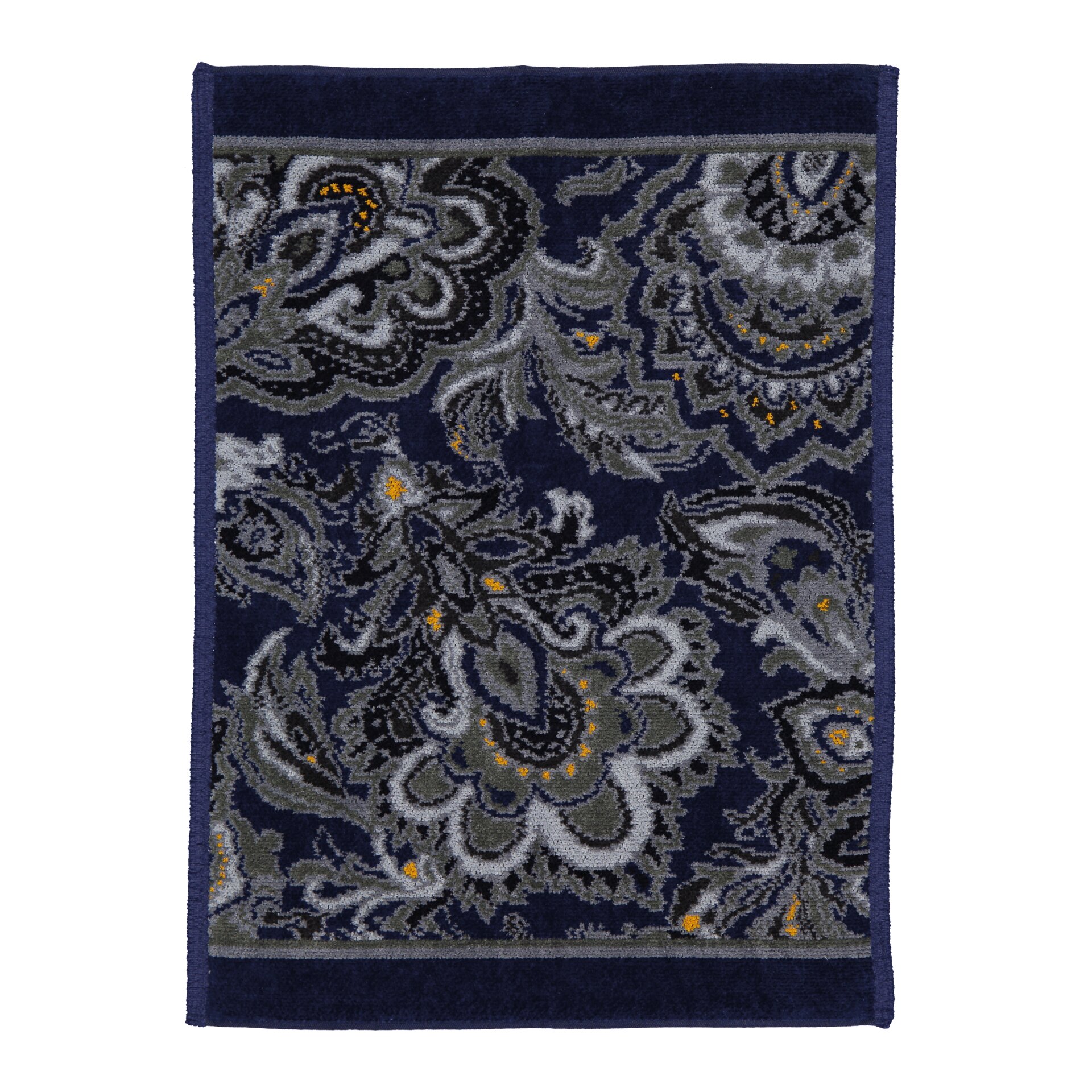 DJAMAL Chenille Gästehandtuch 37 × 50 cm – Luxuriöses FEILER Handtuch aus Original FEILER-Chenille, Made in Germany.