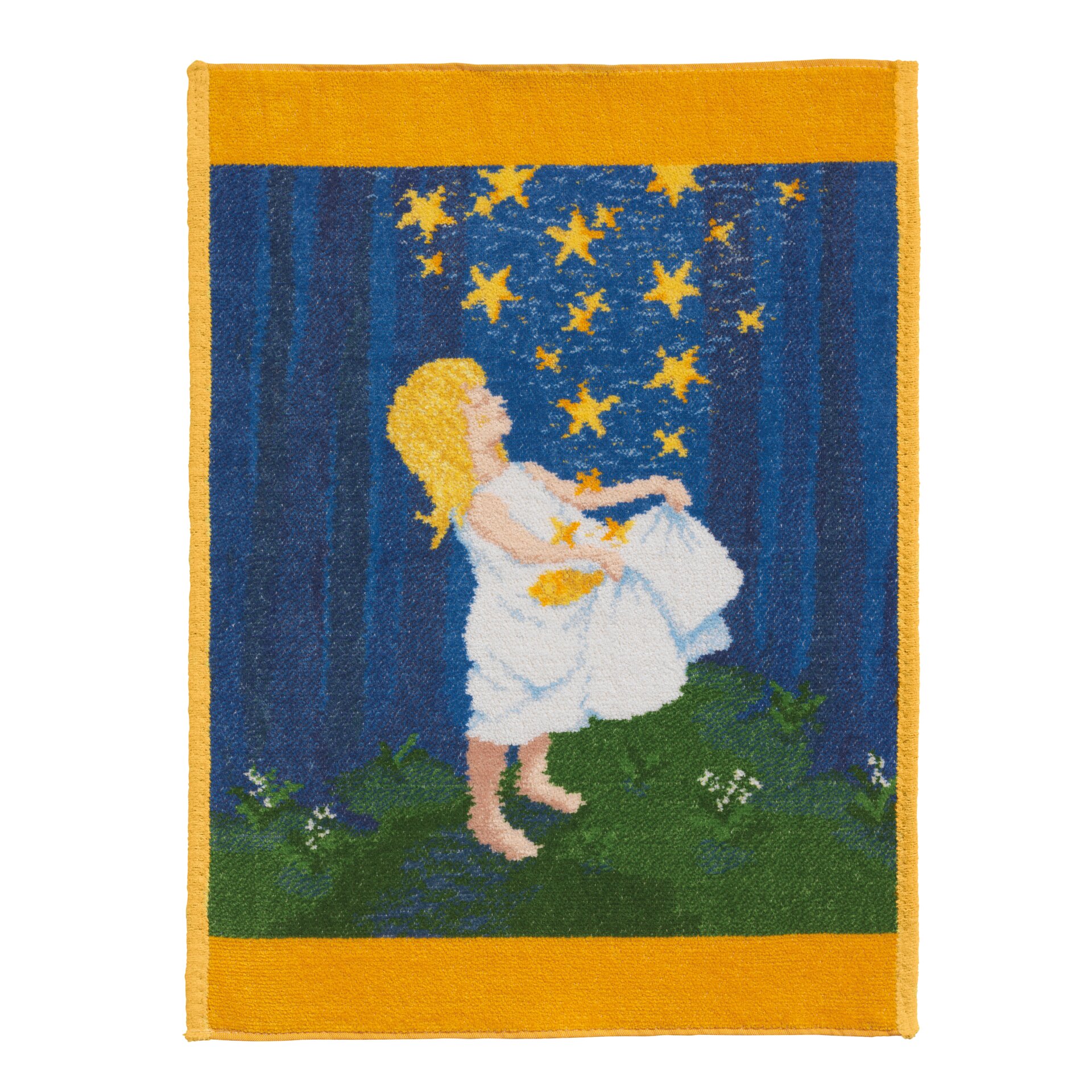 Luxury FEILER guest towel STERNTALER, 37 x 50 cm, made from Original FEILER chenille, Made in Germany.
