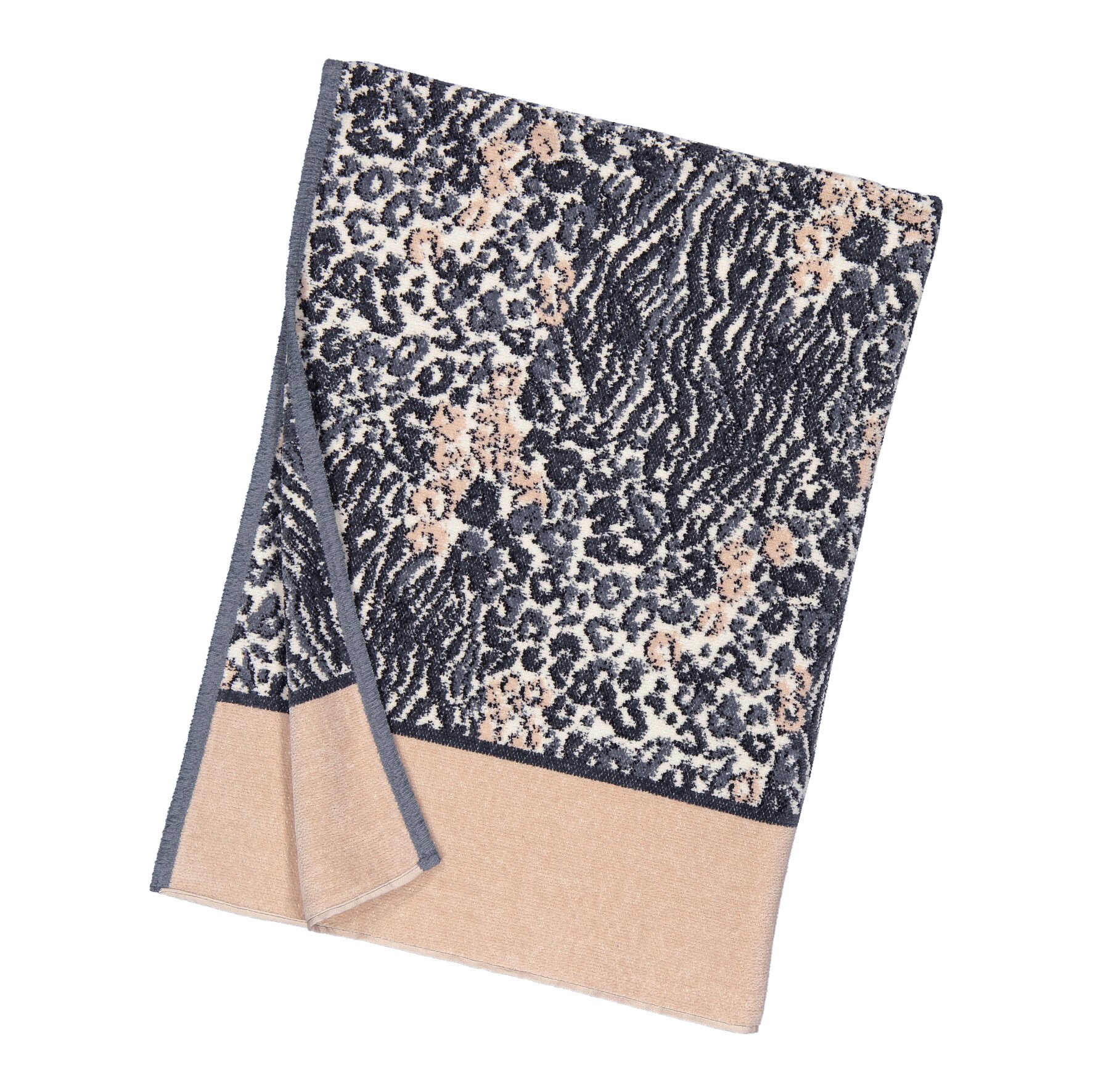 Luxury FEILER hand towel ANIMAL, 50 x 100 cm, made from Original FEILER chenille, Made in Germany.