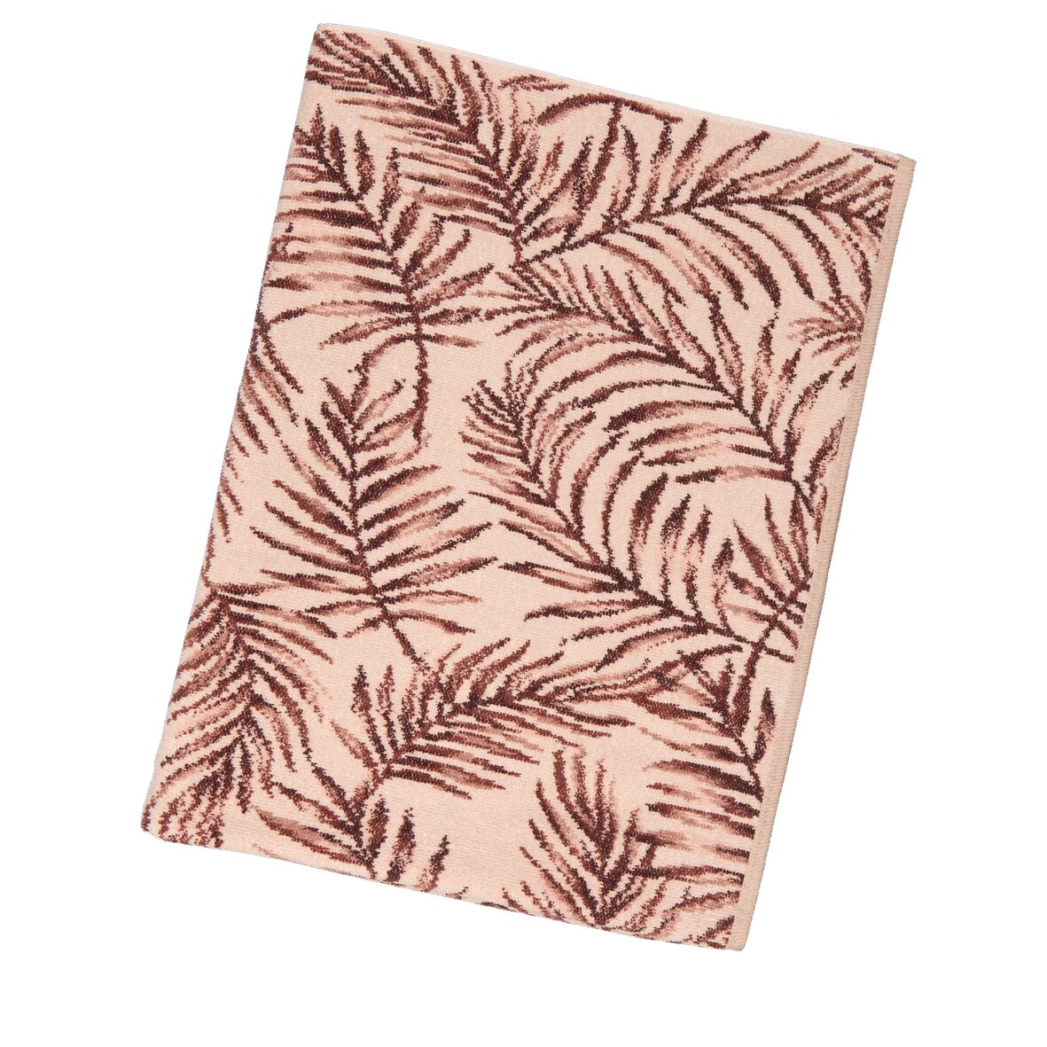 FEILER bath sheet from the DESERT PALMS collection, size 100 × 150 cm, shown in the first product view and made from Original FEILER chenille in Germany.
