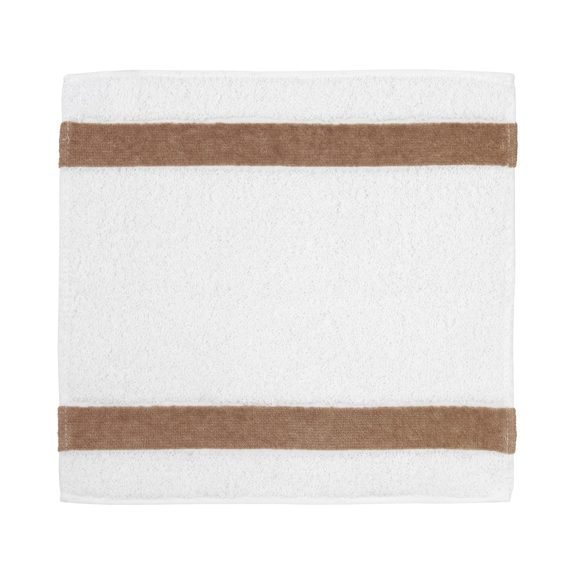EXCLUSIV Gesichtstuch 30 x 30 cm Frottier safari – Luxuriöses FEILER Gesichtstuch in der Größe 30 × 30 cm aus Frottier mit Original FEILER-Chenille-Bordüre, Made in Germany.