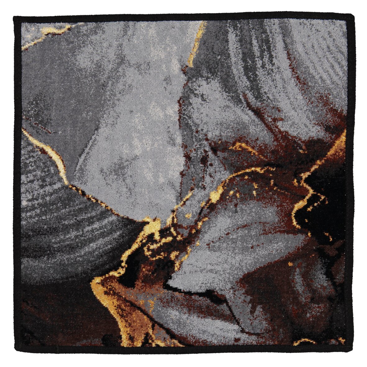 FEILER Face Towel from the GOLDEN FRAGMENTS collection, size 50 × 50 cm, made from Original FEILER chenille in Germany.