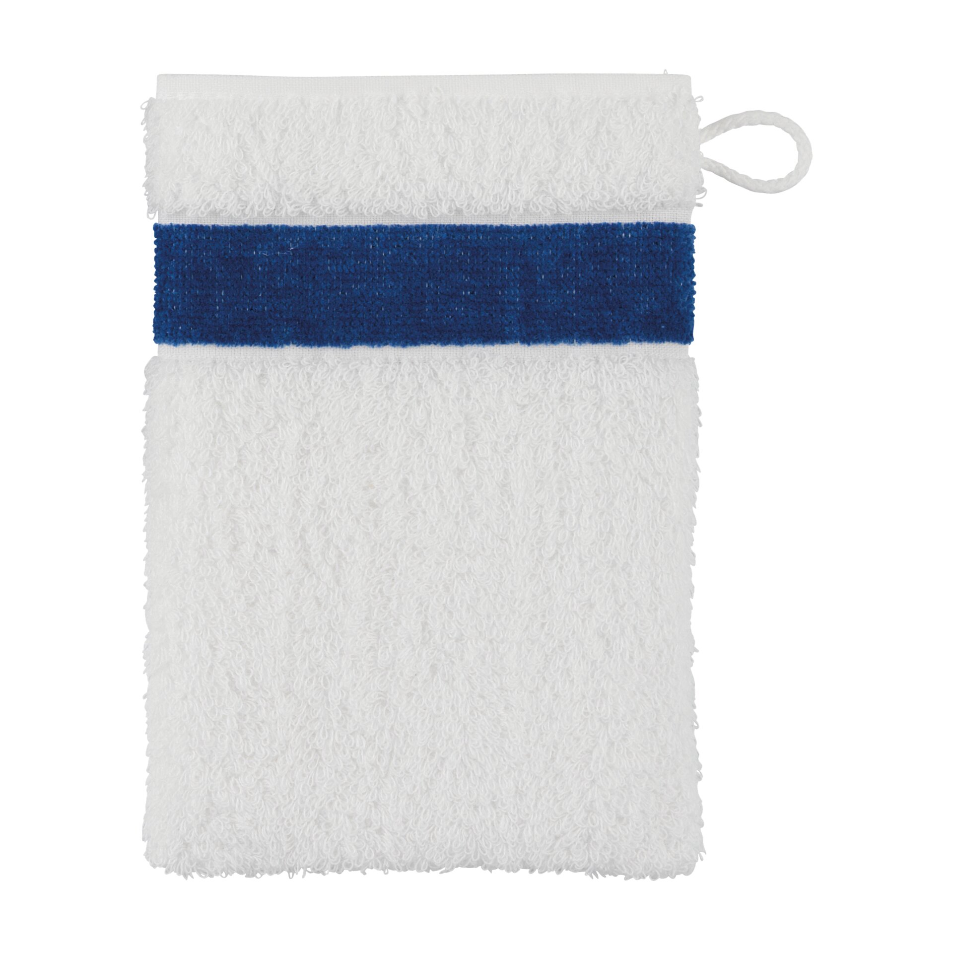 EXCLUSIV Waschhandschuh 15 x 20 cm Frottier keramblau – Luxuriöser FEILER Waschhandschuh in der Größe 15 × 20 cm aus Frottier mit Original FEILER-Chenille-Bordüre, Made in Germany.