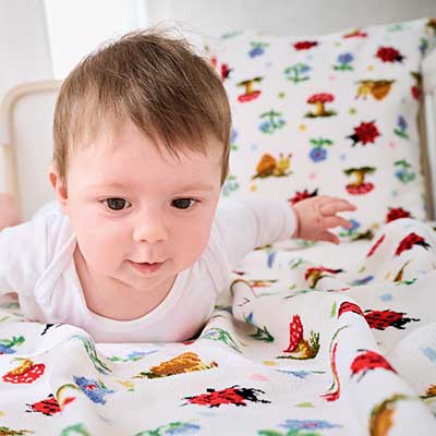 Kategorieheader mit FEILER Baby Kissen