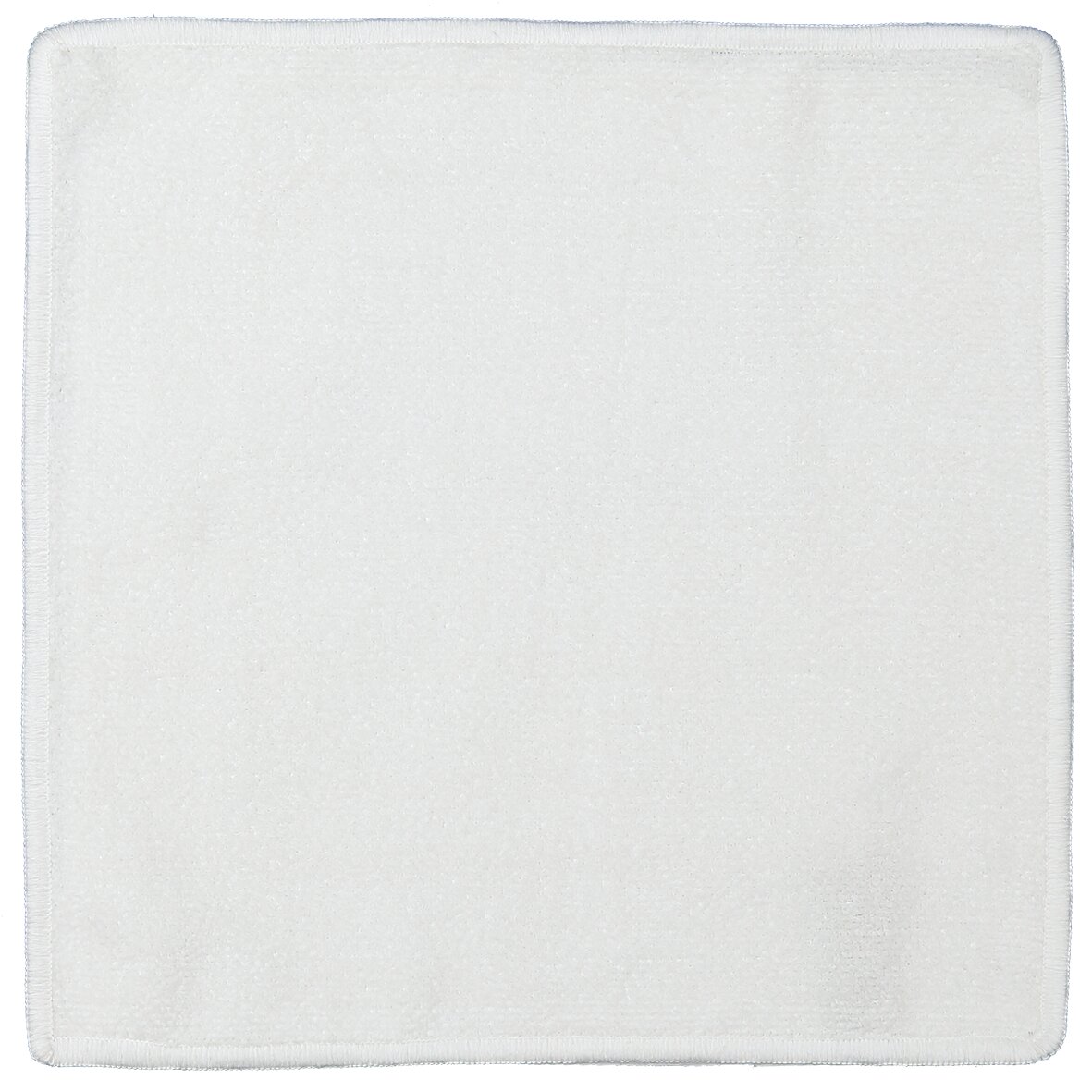 PURE Chenille-Waschtuch 30 × 30 Weiss – Luxuriöses FEILER Handtuch in Weiß aus Original FEILER-Chenille, Made in Germany.