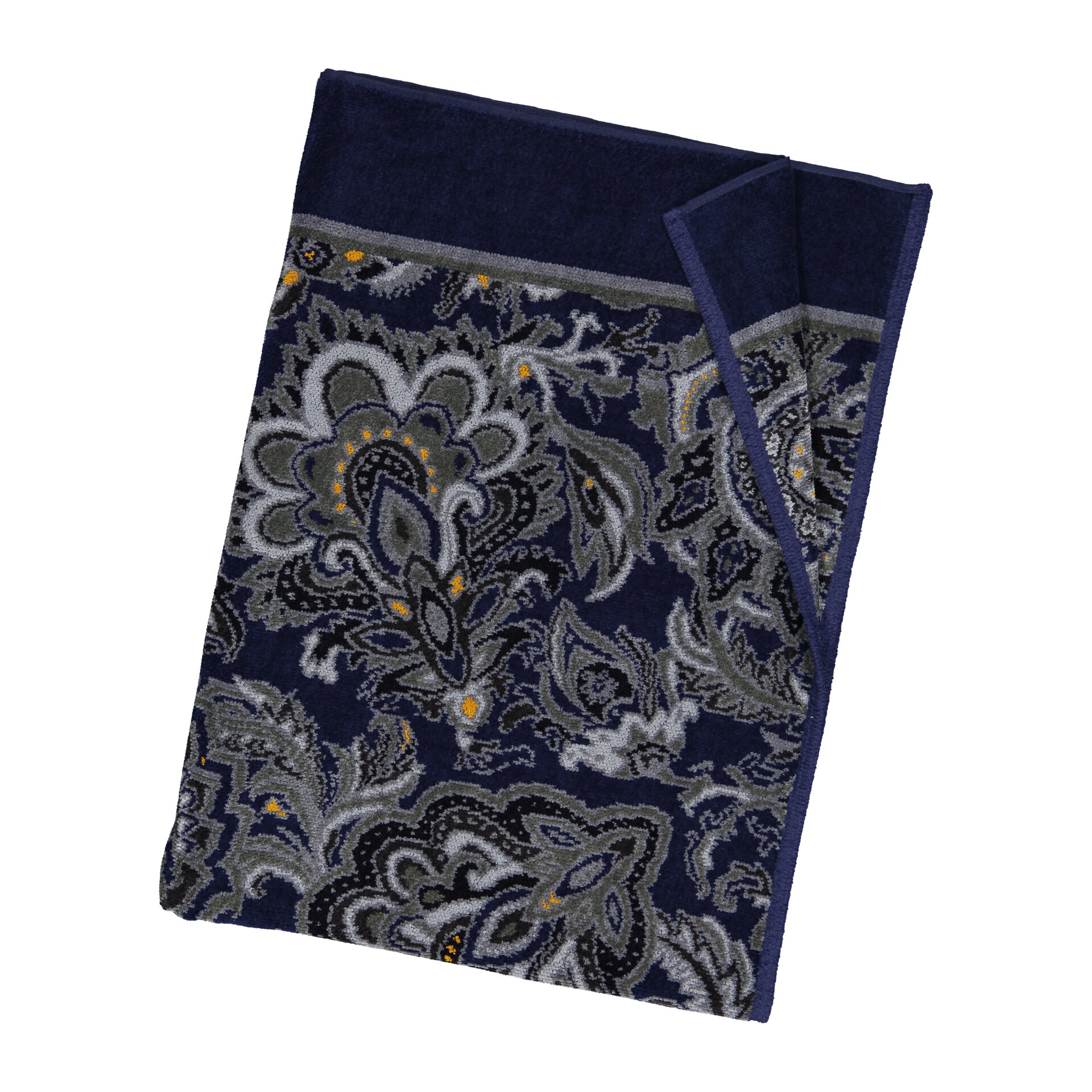 DJAMAL Chenille Badetuch 150 × 100 cm – Luxuriöses FEILER Badetuch aus Original FEILER-Chenille, Made in Germany.