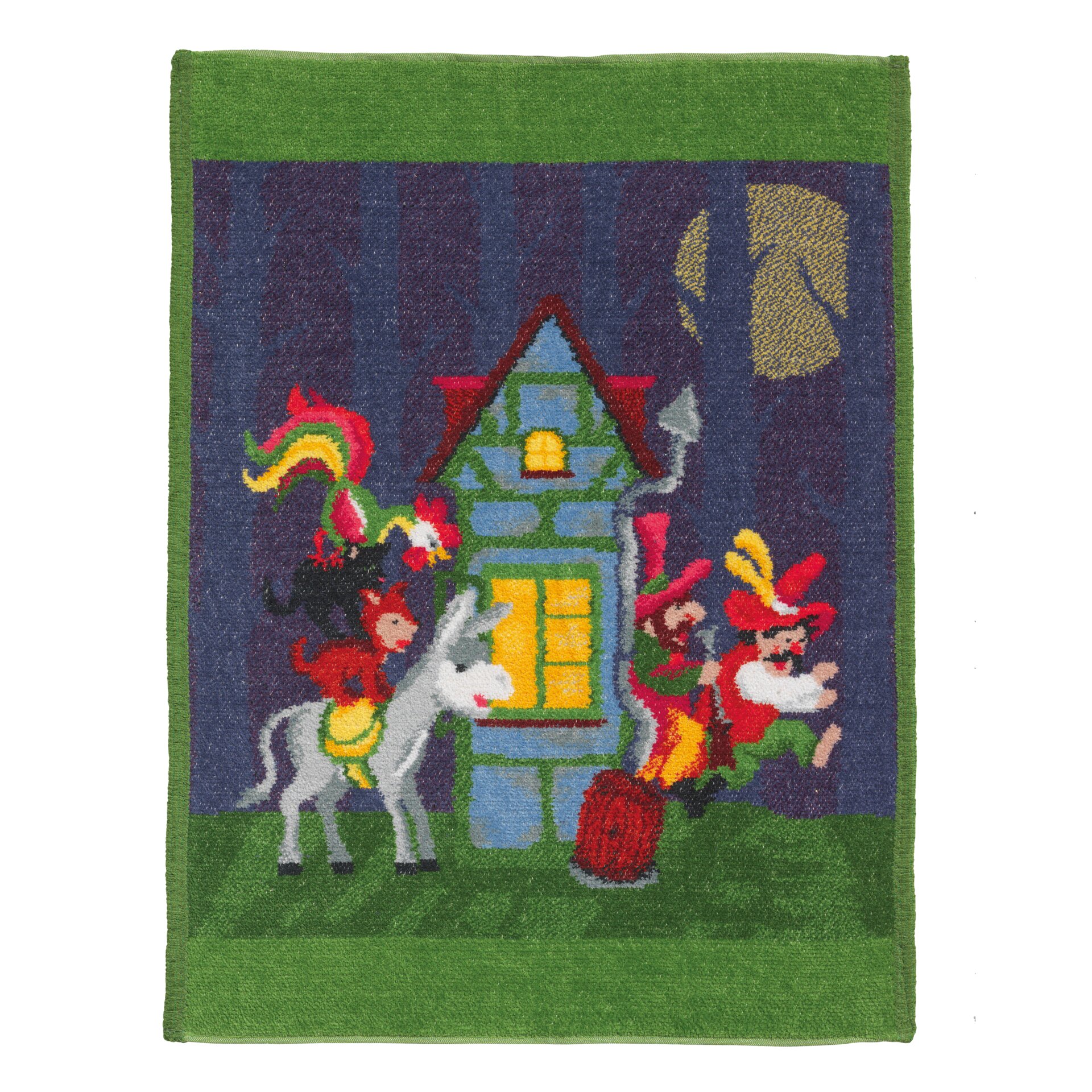 BREMER Chenille Gästehandtuch 37 × 50 cm – Luxuriöses FEILER Handtuch aus Original FEILER-Chenille, Made in Germany.