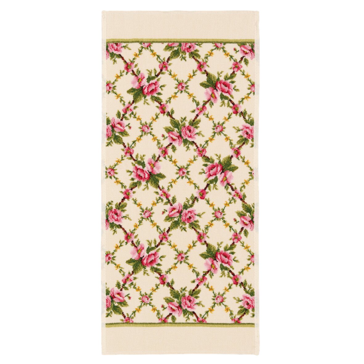AMELIE Chenille Gästetuch 37 × 80 cm Moos – Luxuriöses FEILER Gästetuch in Moosgrün aus Original FEILER-Chenille, Made in Germany.