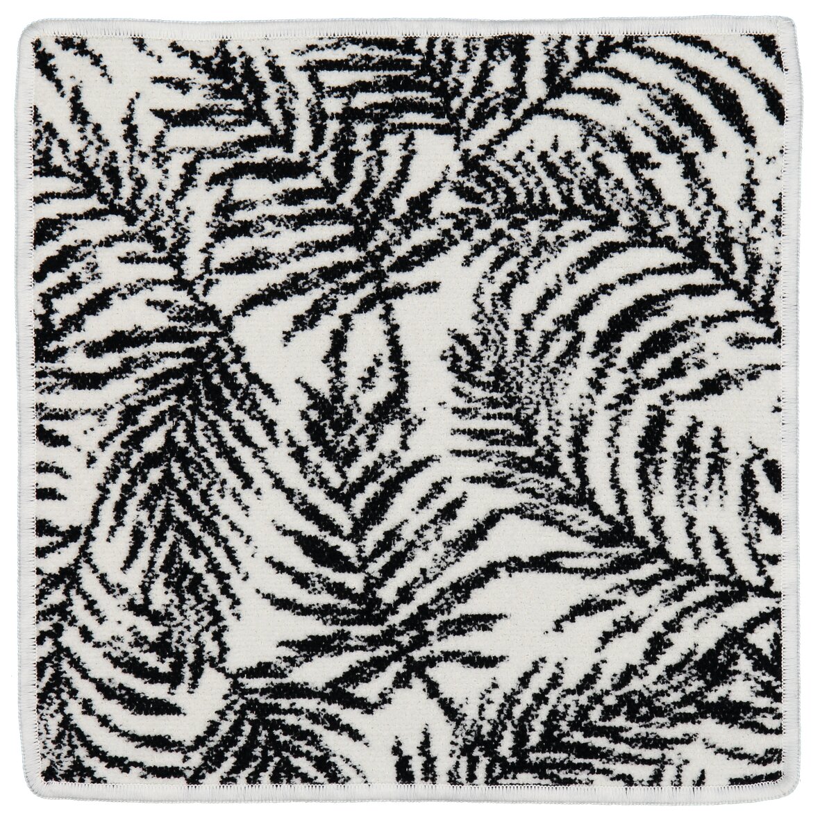 PALMS Chenille Beautytuch 30 × 30 cm – Luxuriöses FEILER Handtuch in Weiß aus Original FEILER-Chenille, Made in Germany.