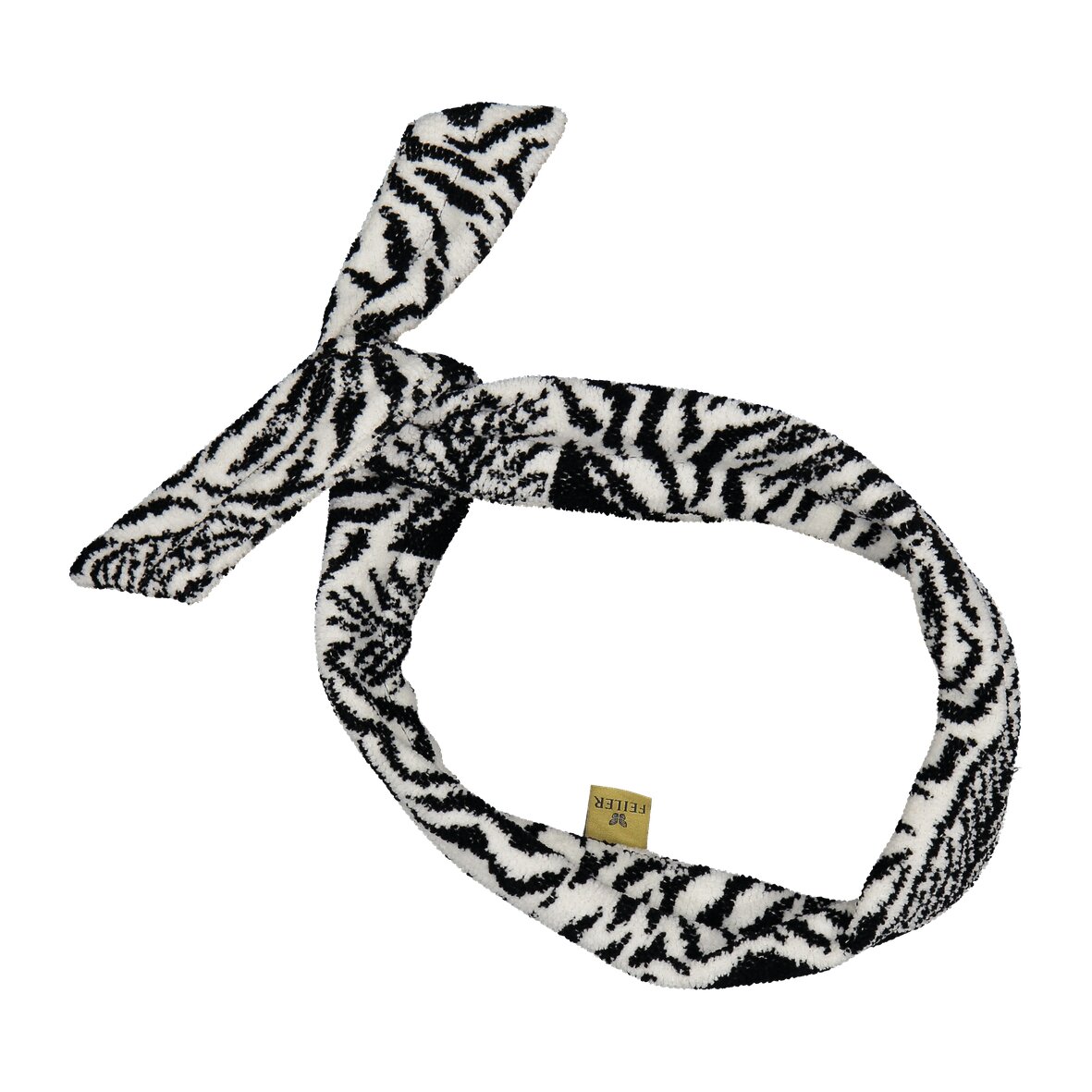 JUNGLE Chenille Haarband 5 x 90 cm – Luxuriöses FEILER Handtuch in der Größe 5 × 90 cm aus Original FEILER-Chenille, Made in Germany.