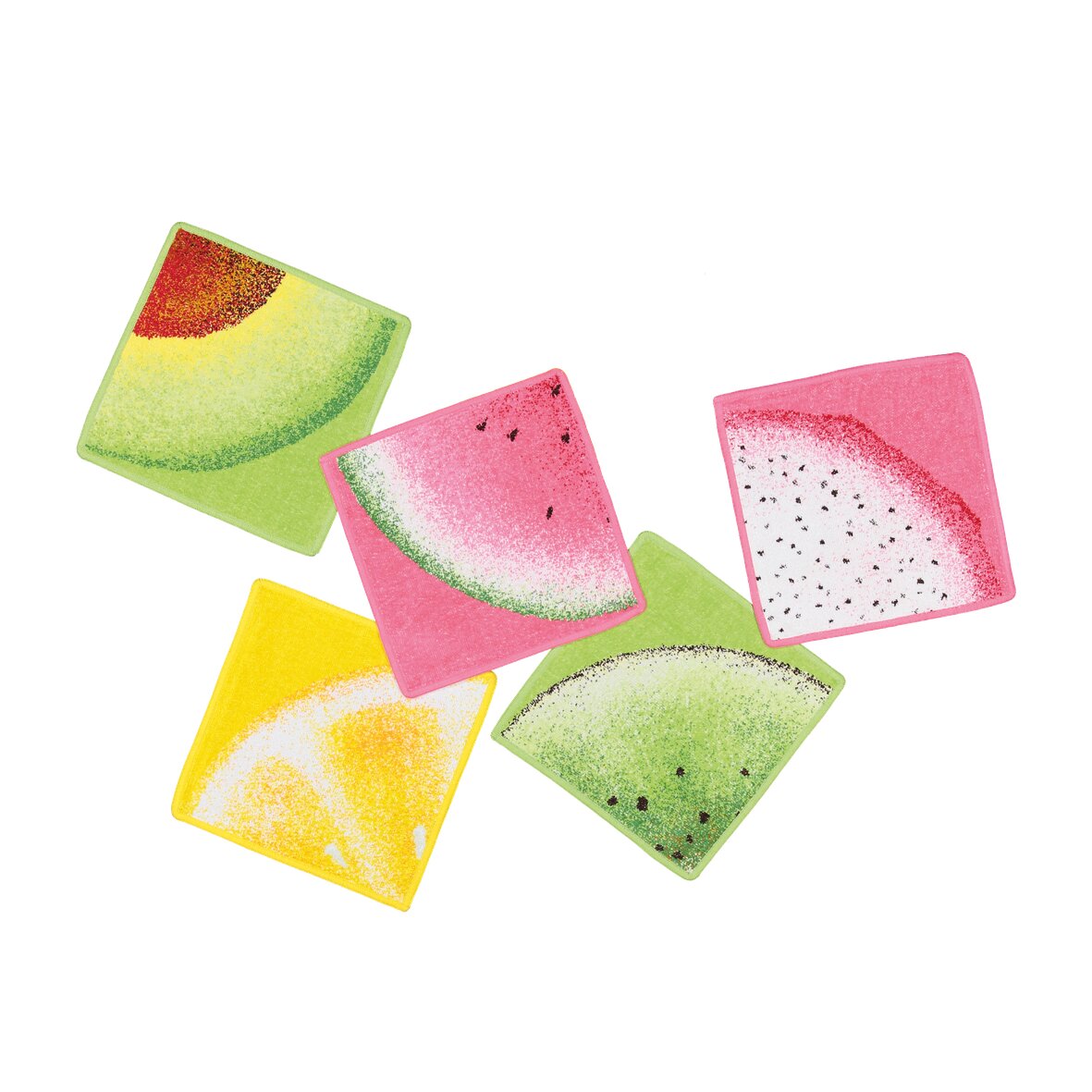 Chenille-Designs in Fruchtoptik – Luxuriöses FEILER Handtuch der Kollektion FRUITS FREISTELLER BEAUTY aus Original FEILER-Chenille, Made in Germany.