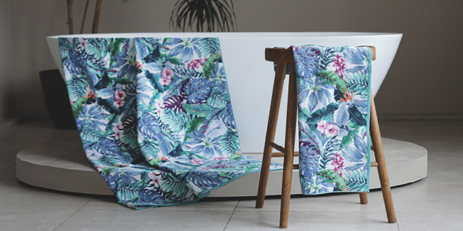 Headerbild der FEILER TROPICAL BIRD Kollektion.