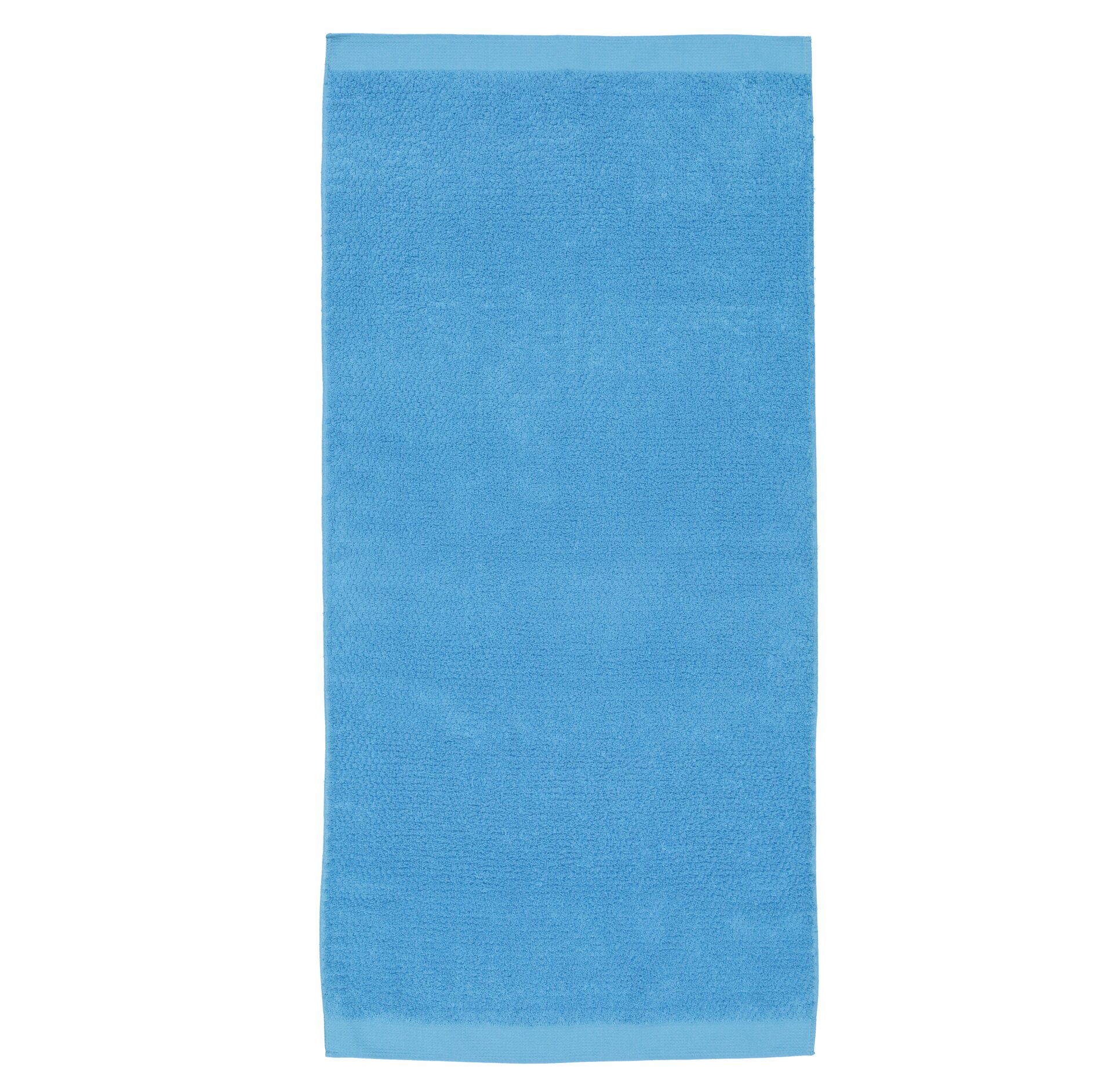 Ibiza Duschtuch 68x150 cm Frottier blau – Luxuriöses FEILER Duschtuch in der Größe 68 × 150 cm aus Frottier mit Original FEILER-Chenille-Bordüre, Made in Germany.