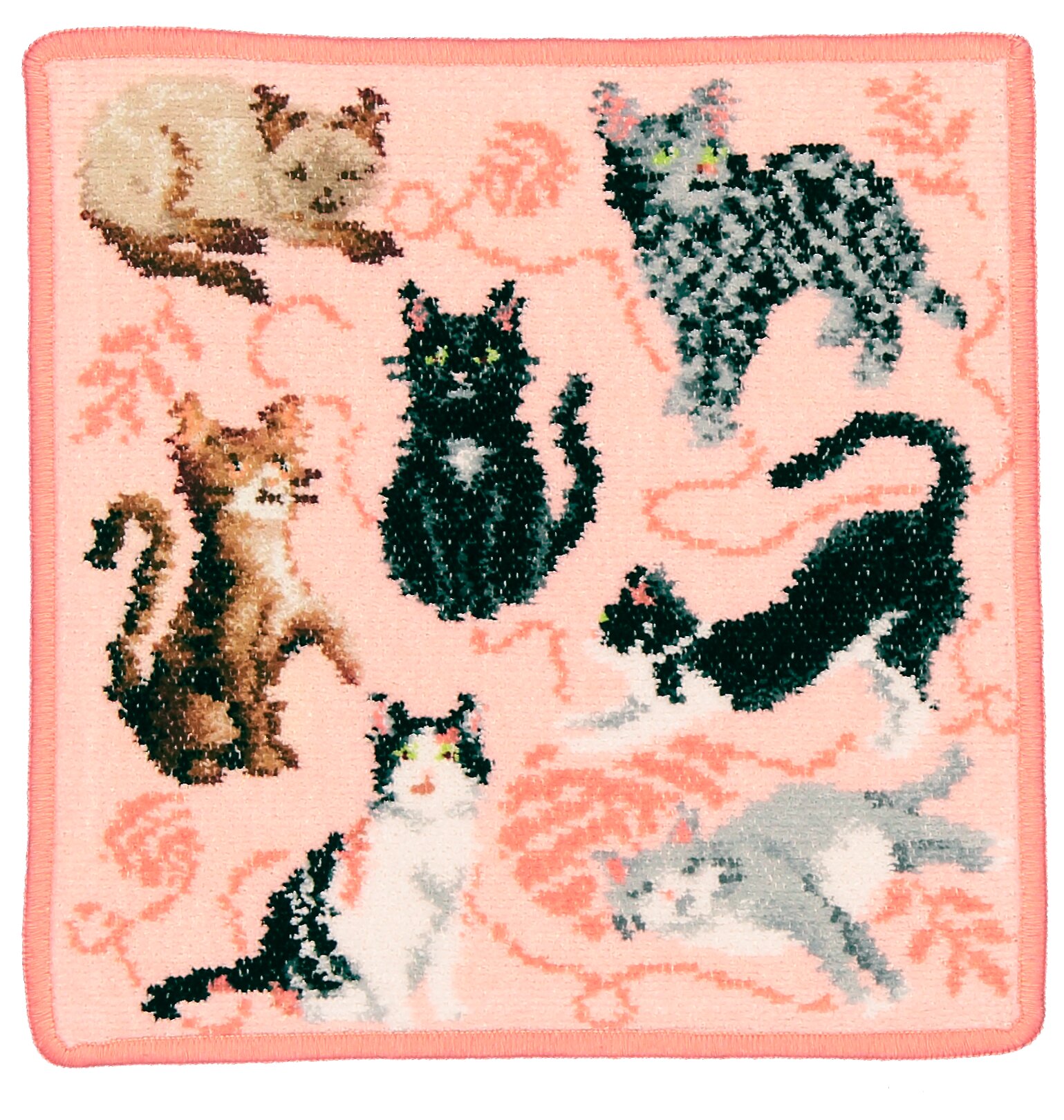 FLUFFY Chenille Gesichtstuch 25 × 25 cm – Luxuriöses FEILER Gesichtstuch aus Original FEILER-Chenille, Made in Germany.