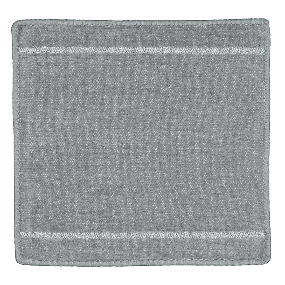 LA Chenille Gesichtstuch 30 × 30 cm Grau – Luxuriöses FEILER Gesichtstuch aus Original FEILER-Chenille, Made in Germany.