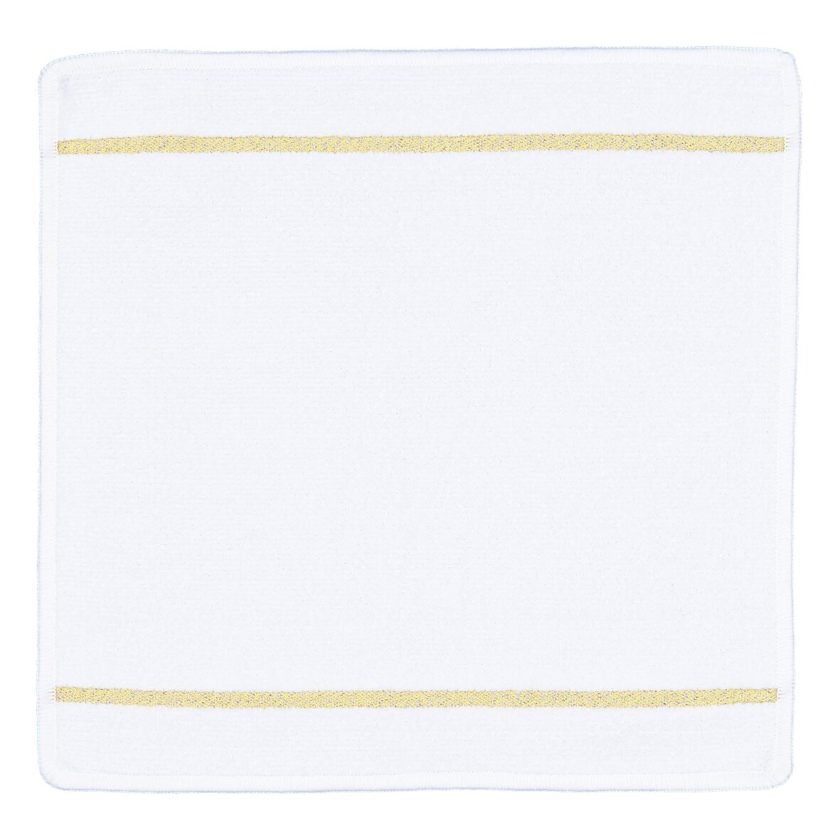 LA Chenille Gesichtstuch 30 × 30 cm Weiß – Luxuriöses FEILER Gesichtstuch aus Original FEILER-Chenille, Made in Germany.