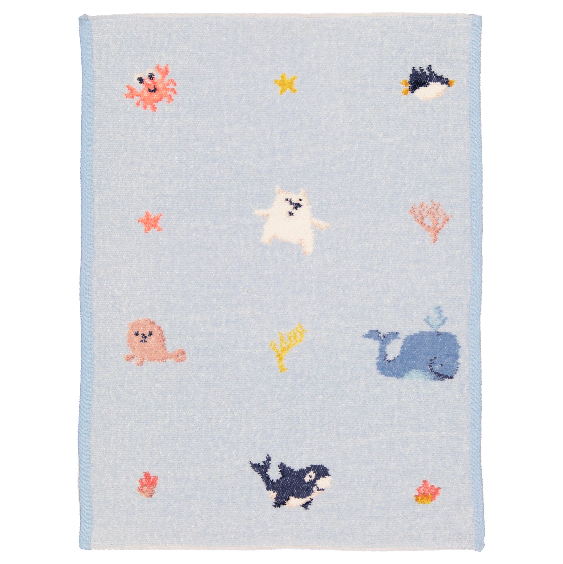 POLAR Chenille Gästehandtuch 37 × 50 cm – Luxuriöses FEILER Handtuch aus Original FEILER-Chenille, Made in Germany.