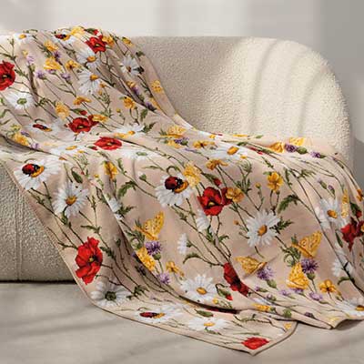 Kategorieheader mit FEILER Kuscheldecke