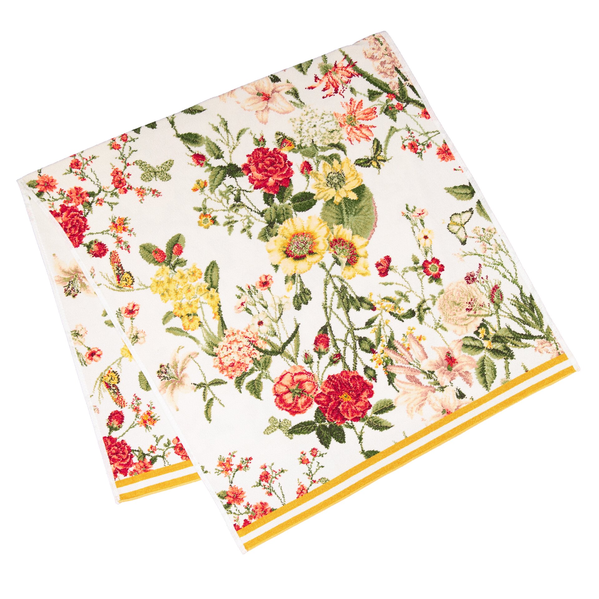 FEILER Bath Towel from the LUZIE collection, size 75 × 150 cm, product view 2, made from Original FEILER chenille in Germany.