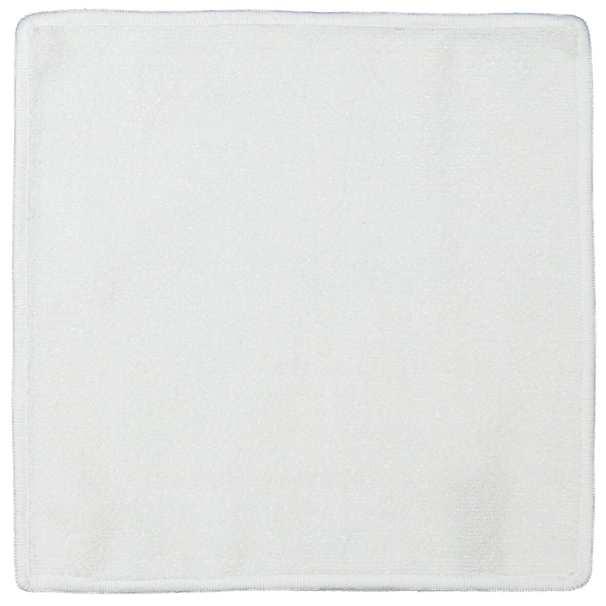 PURE Chenille-Waschtuch 30 × 30 Weiss – Luxuriöses FEILER Handtuch in Weiß aus Original FEILER-Chenille, Made in Germany.