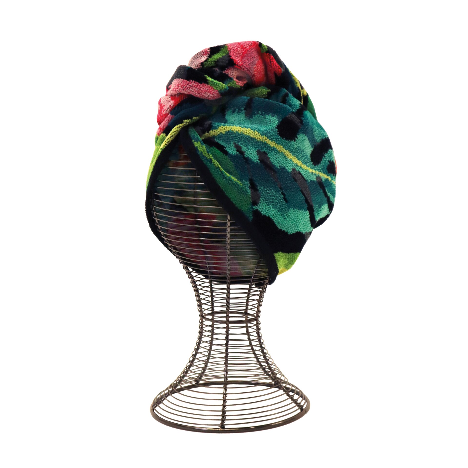 RAINFOREST Chenille Handtuch-Turban one size – Luxuriöser FEILER Handtuch-Turban aus Original FEILER-Chenille, Made in Germany.