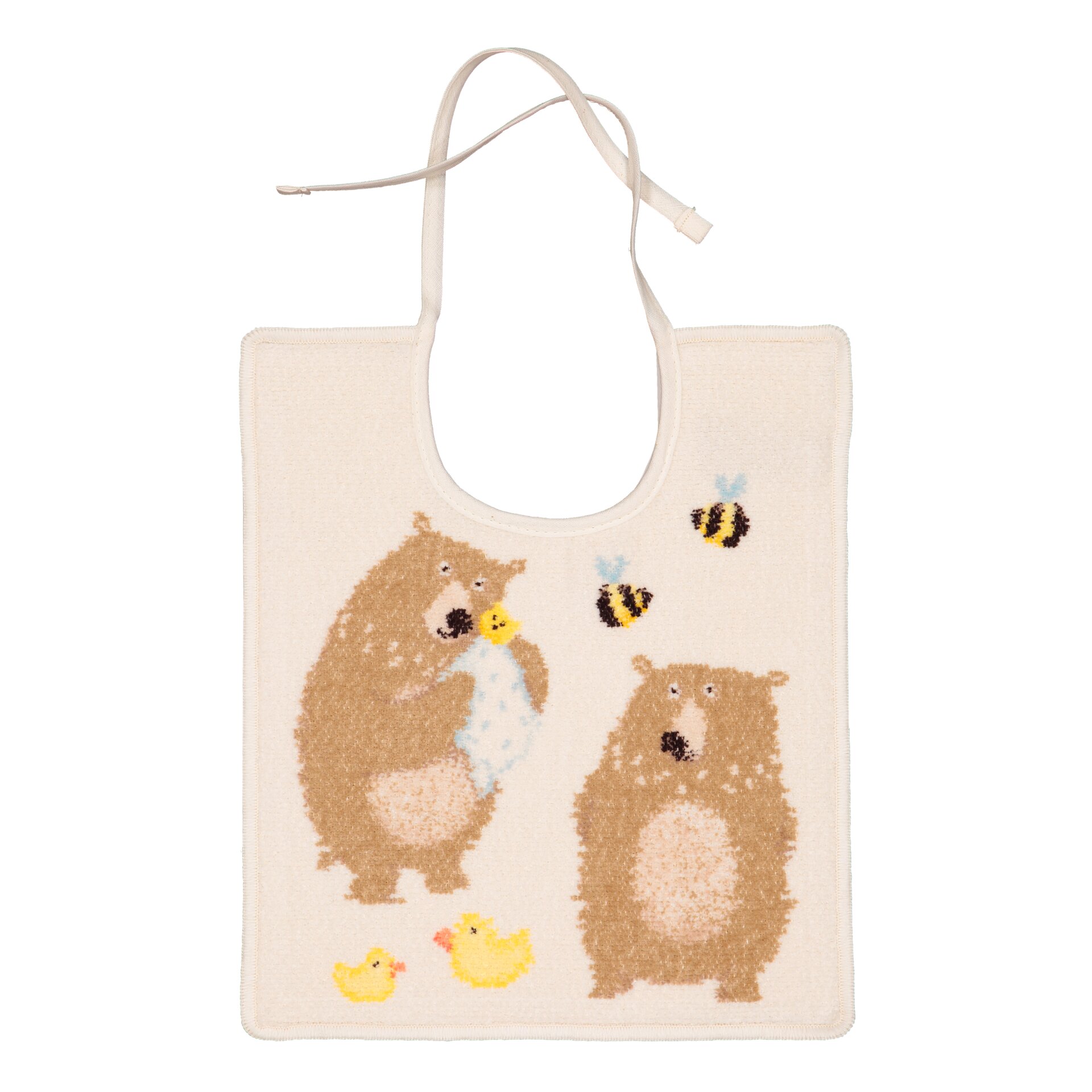 BEN Chenille Lätzchen 25 x 30 cm – Luxuriöses FEILER Lätzchen in der Größe 25 × 30 cm aus Original FEILER-Chenille, Made in Germany.