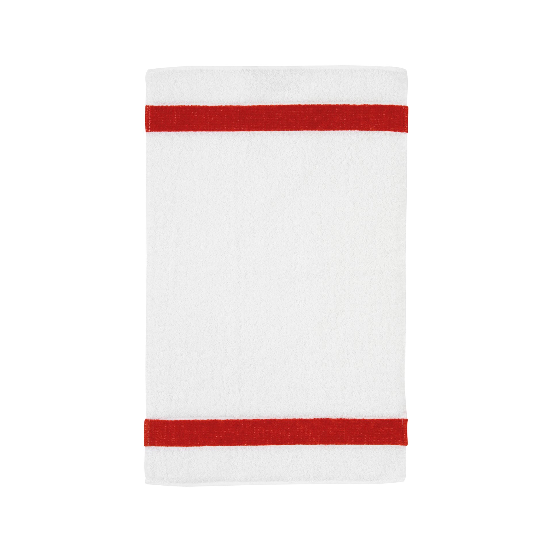 EXCLUSIV Gästehandtuch 30 x 50 cm Frottier Karminrot – Luxuriöses FEILER Handtuch in der Größe 30 × 50 cm aus Frottier mit Original FEILER-Chenille-Bordüre, Made in Germany.