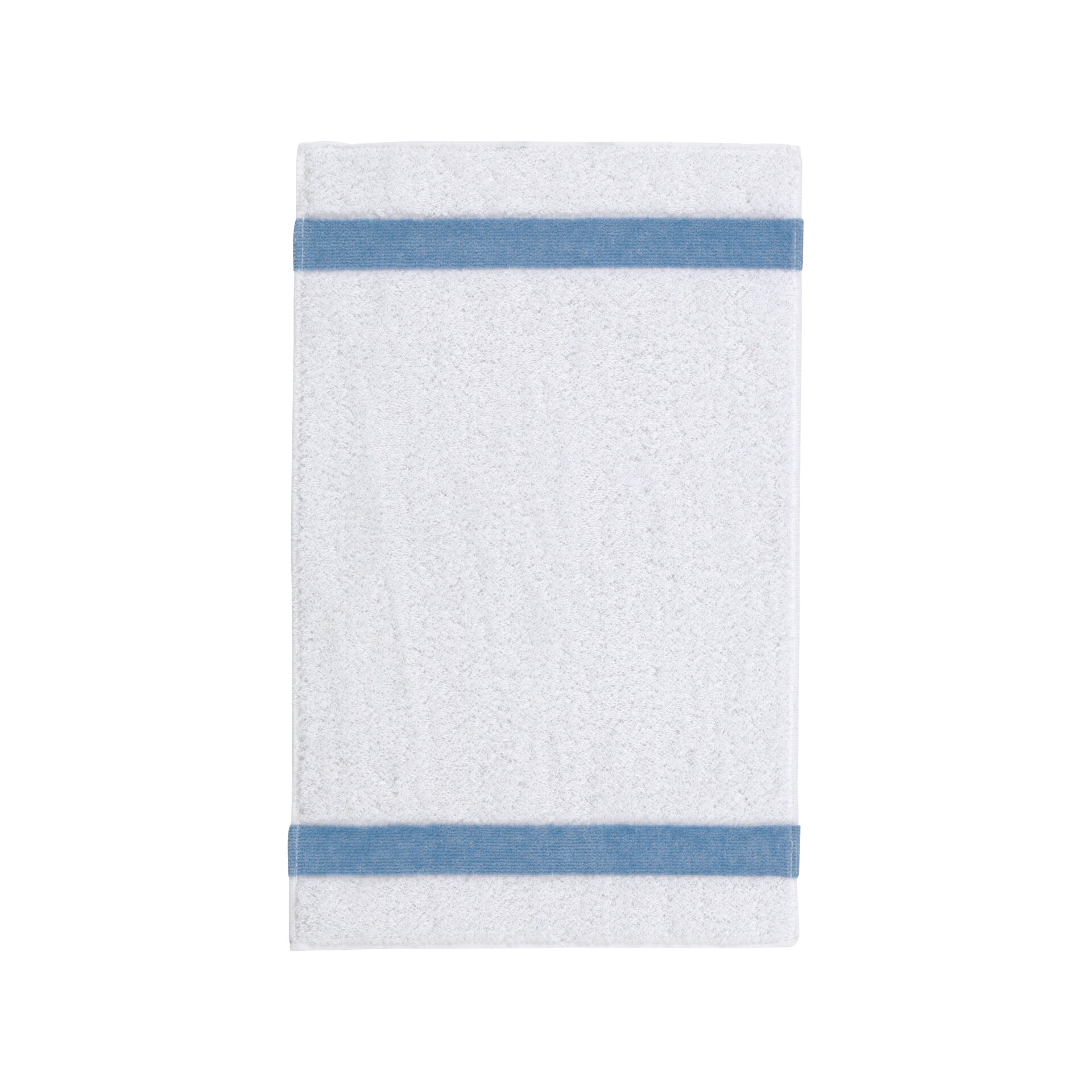 EXCLUSIV Gästehandtuch 30 x 50 cm Frottier Hellblau – Luxuriöses FEILER Handtuch in der Größe 30 × 50 cm aus Frottier mit Original FEILER-Chenille-Bordüre, Made in Germany.