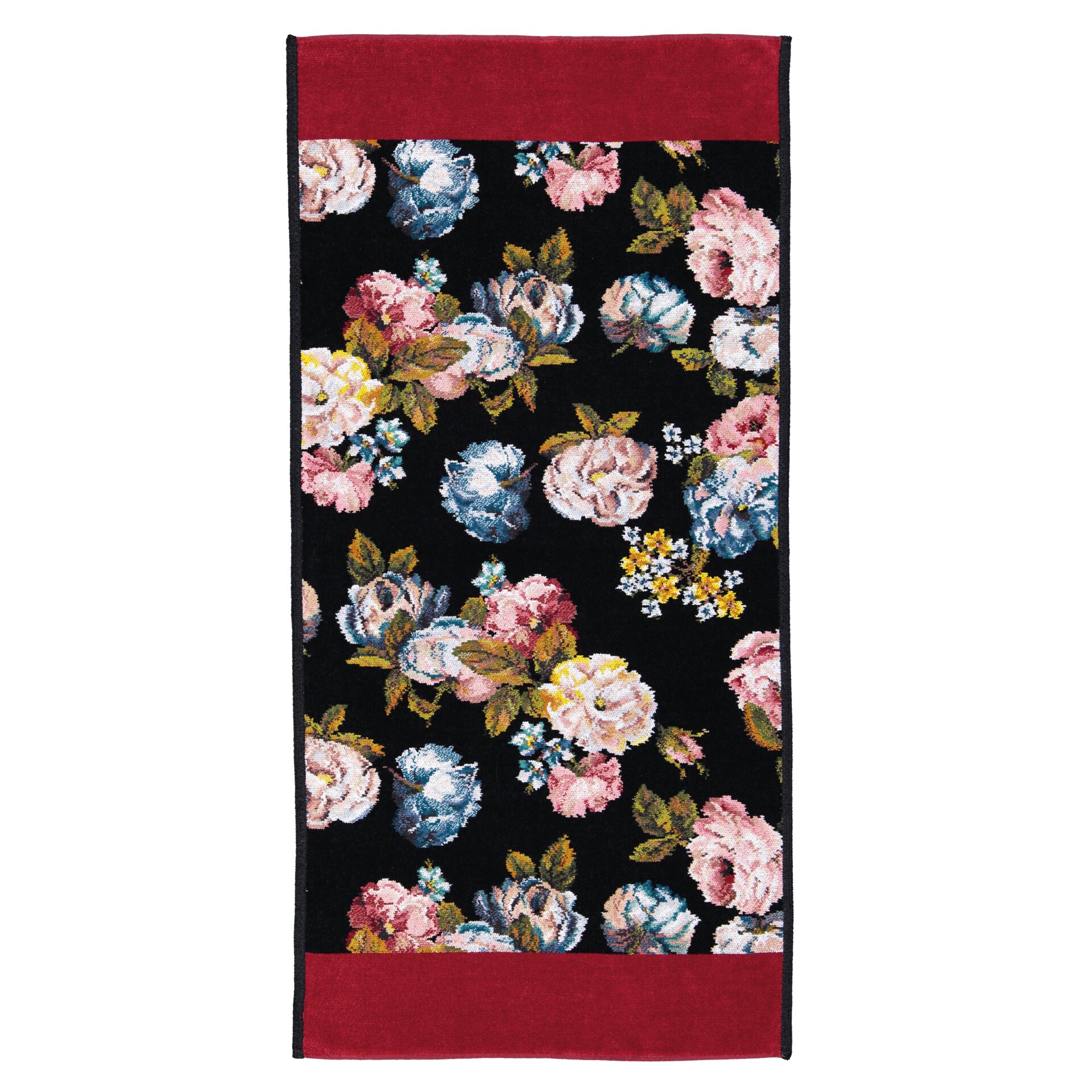 ROSE Chenille Handtuch 50 × 100 cm – Luxuriöses FEILER Handtuch aus Original FEILER-Chenille, Made in Germany.