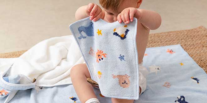 Kategorieheader mit FEILER Baby Pflegetuch