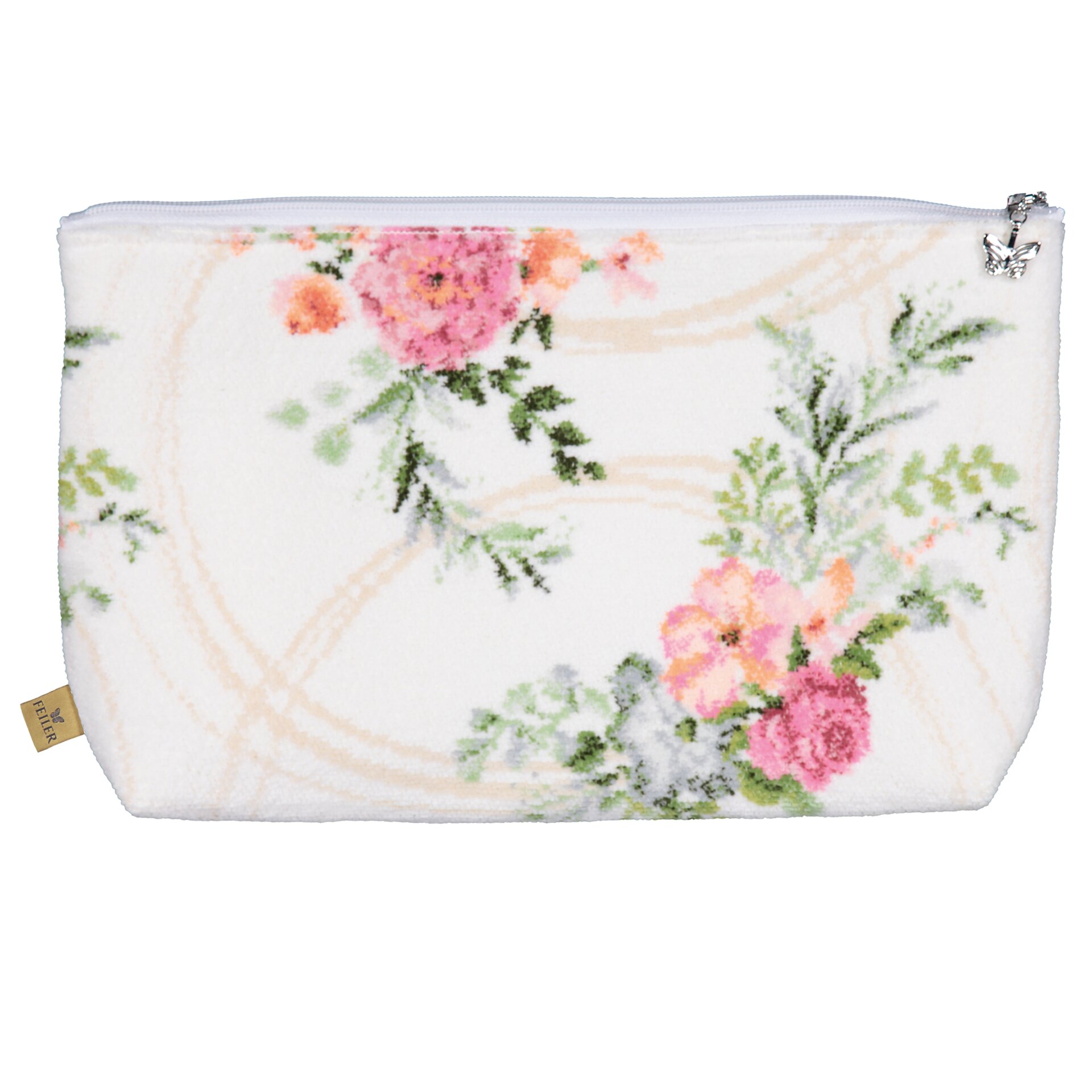 High-quality FEILER toiletry bag SWEET, 19 x 10 cm, made from Original FEILER chenille, crafted in Germany.