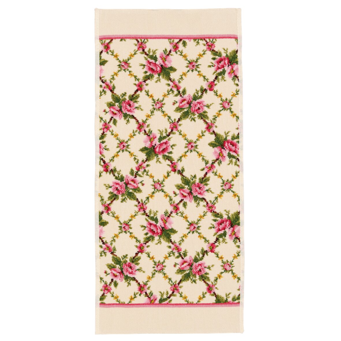 AMELIE Chenille Gästetuch 37 × 80 cm Himbeere – Luxuriöses FEILER Gästetuch aus Original FEILER-Chenille, Made in Germany.