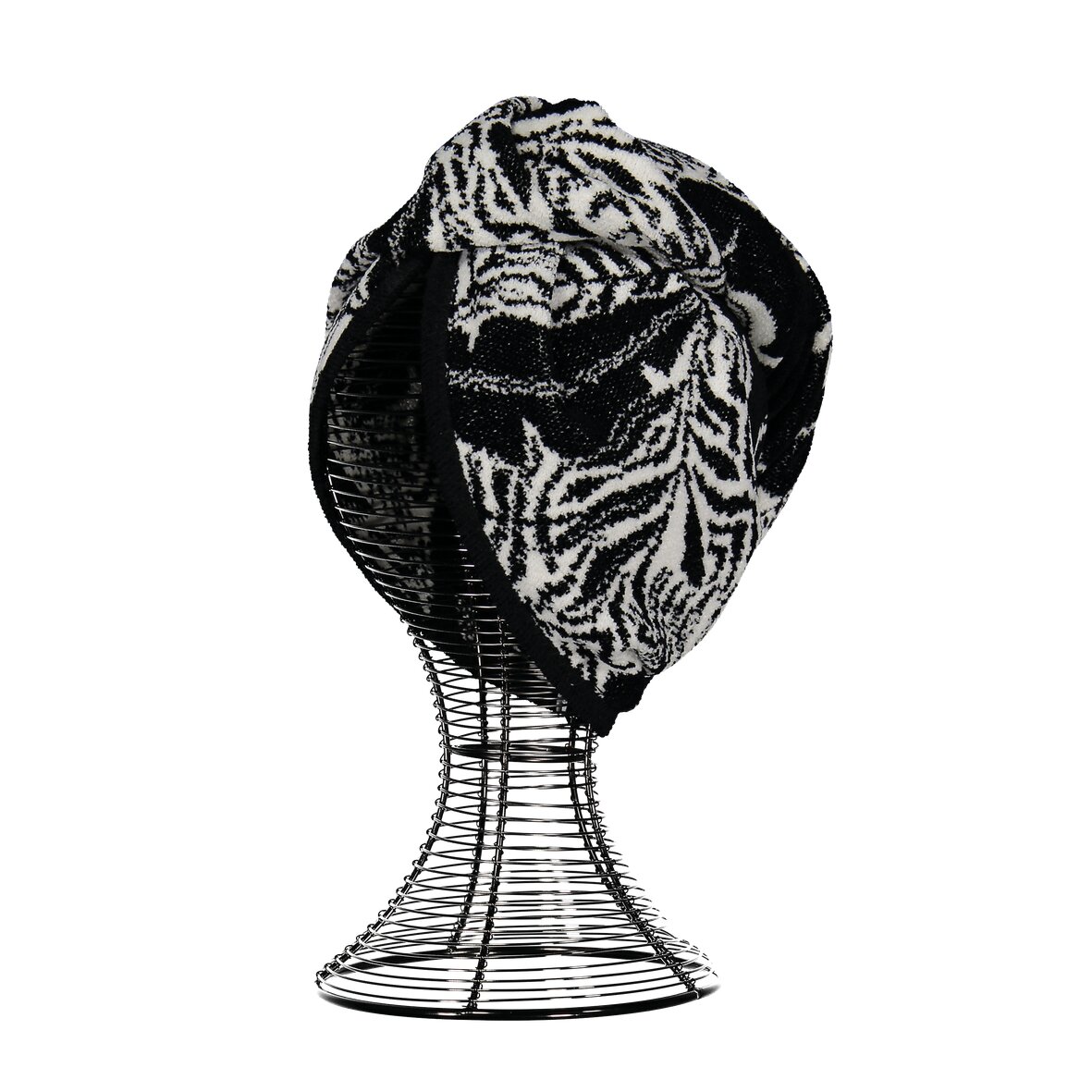 JUNGLE Chenille Handtuch-Turban one size – Luxuriöser FEILER Handtuch-Turban aus Original FEILER-Chenille, Made in Germany.