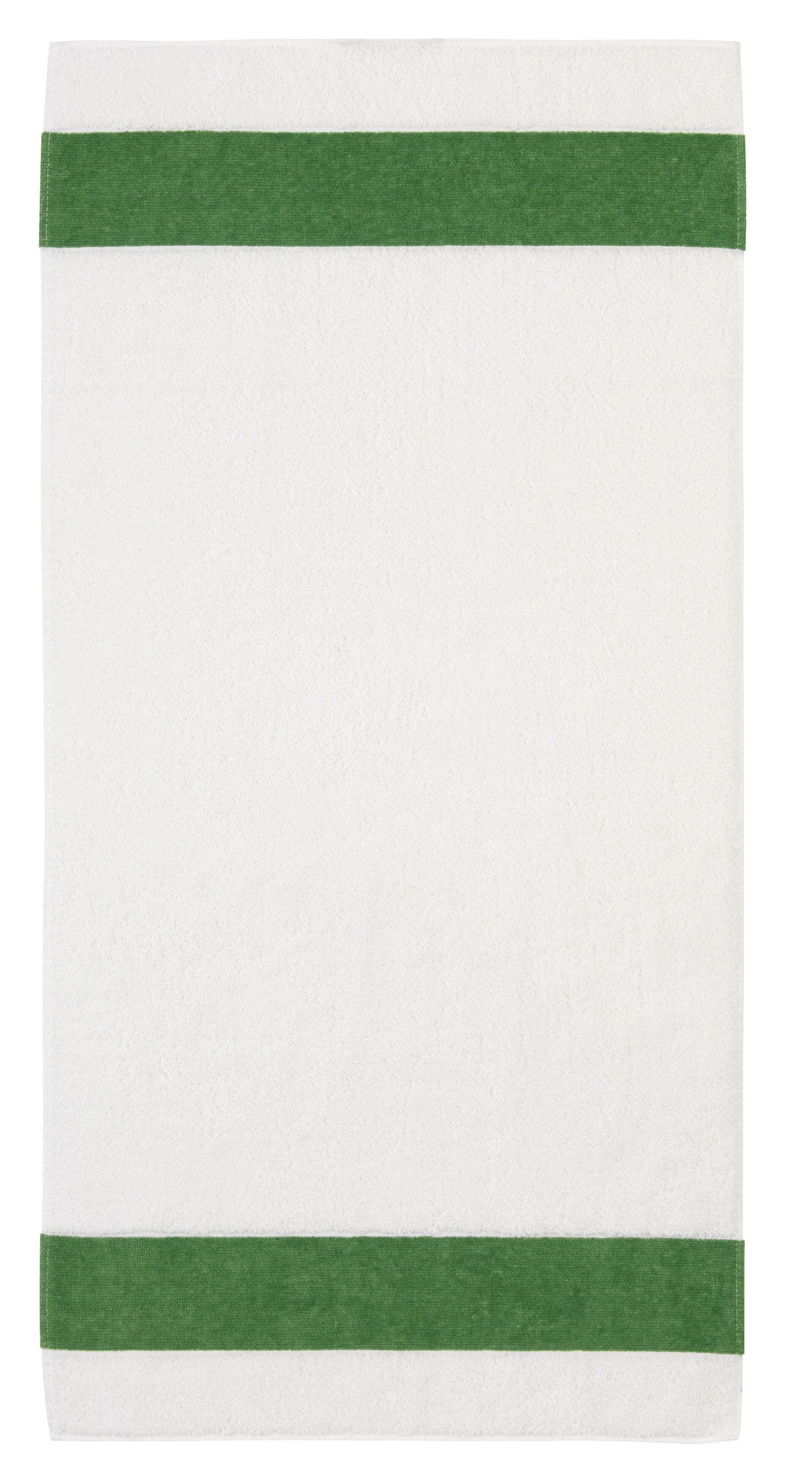 EXCLUSIV Handtuch 50 x 100cm Frottier kiwi – Luxuriöses FEILER Handtuch in der Größe 50 × 100cm aus Frottier mit Original FEILER-Chenille-Bordüre, Made in Germany.