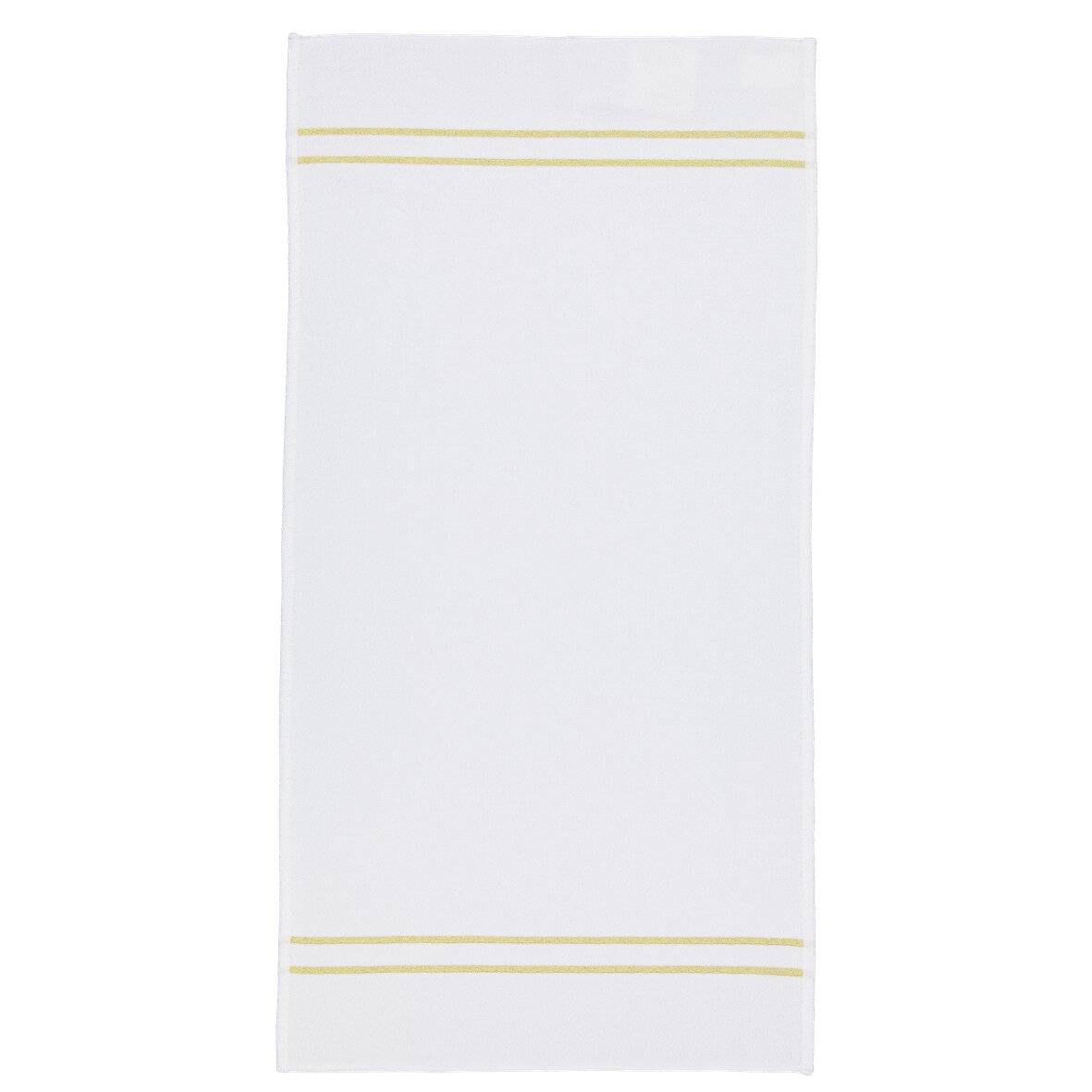 LA Chenille Handtuch 50 × 100 cm Weiß – Luxuriöses FEILER Handtuch aus Original FEILER-Chenille, Made in Germany.