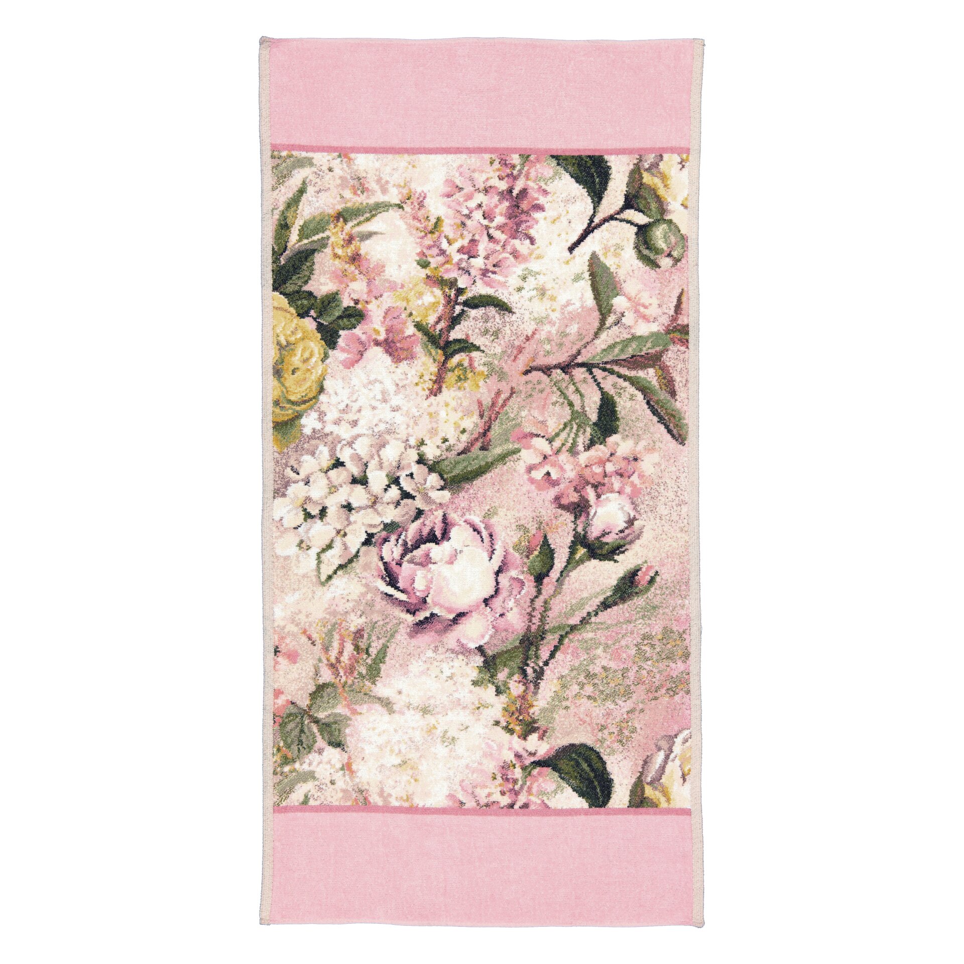 SECRET Chenille Handtuch 50 × 100 cm Altrosa – Luxuriöses FEILER Handtuch aus Original FEILER-Chenille, Made in Germany.
