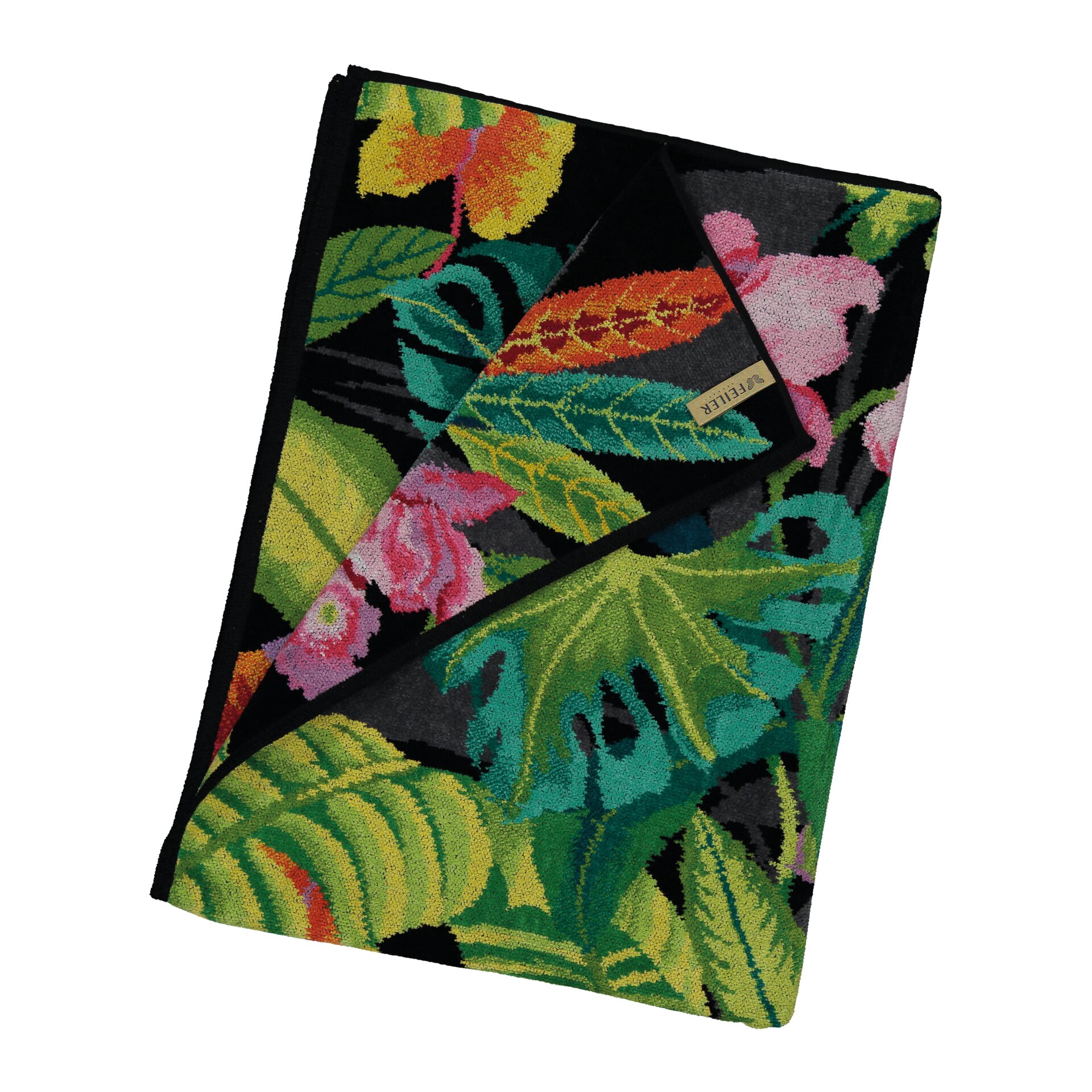 RAINFOREST Chenille Badetuch 150 × 100 cm – Luxuriöses FEILER Badetuch aus Original FEILER-Chenille, Made in Germany.