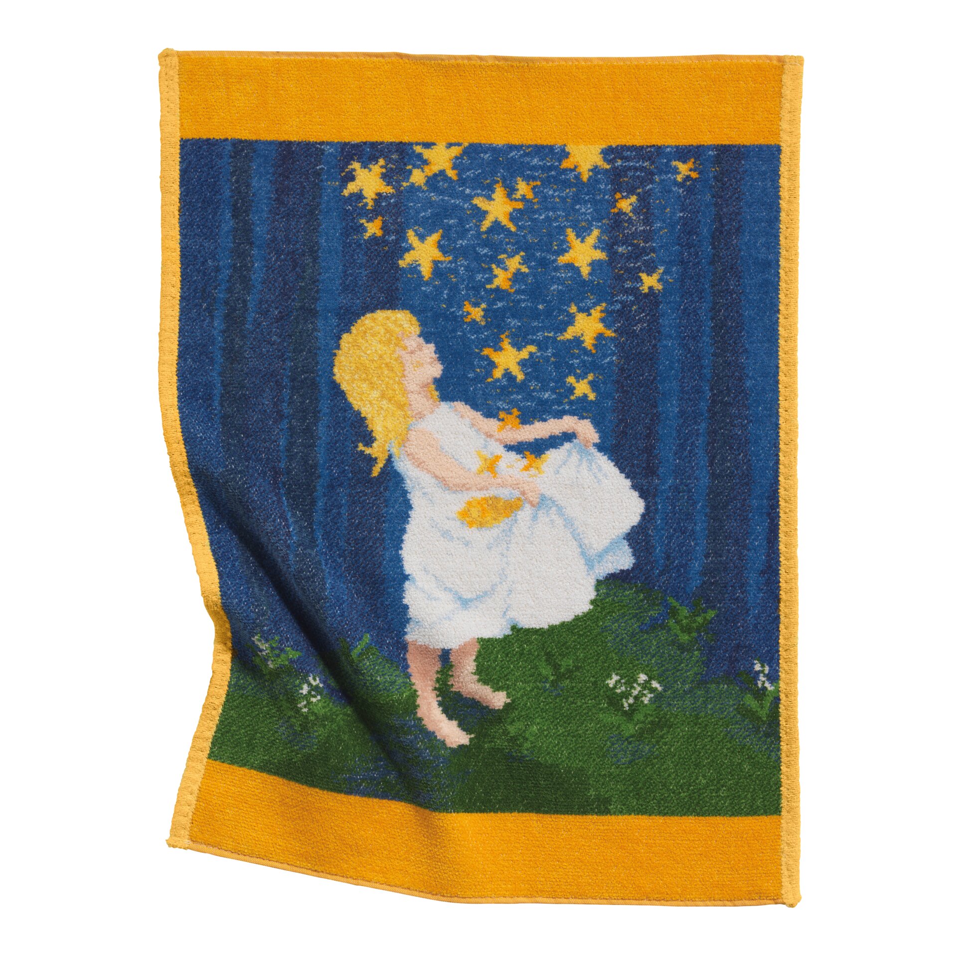 STERNTALER Chenille Gästehandtuch 37 × 50 cm – Luxuriöses FEILER Handtuch aus Original FEILER-Chenille, Made in Germany.