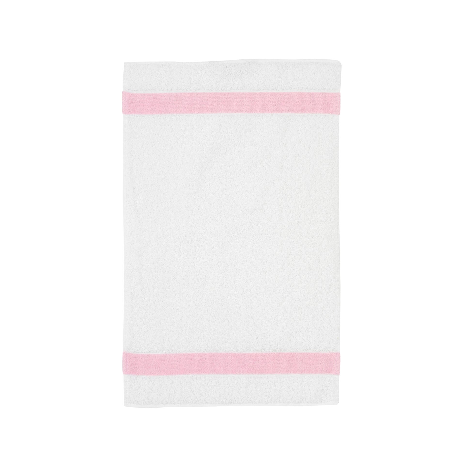 EXCLUSIV Gästehandtuch 30 x 50 cm Frottier rose – Luxuriöses FEILER Handtuch in der Größe 30 × 50 cm aus Frottier mit Original FEILER-Chenille-Bordüre, Made in Germany.