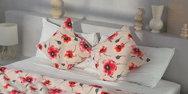 Interieur-Motiv der FEILER KLATSCHMOHN Kollektion.