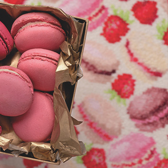 Headerbild der FEILER MACARONS Kollektion.