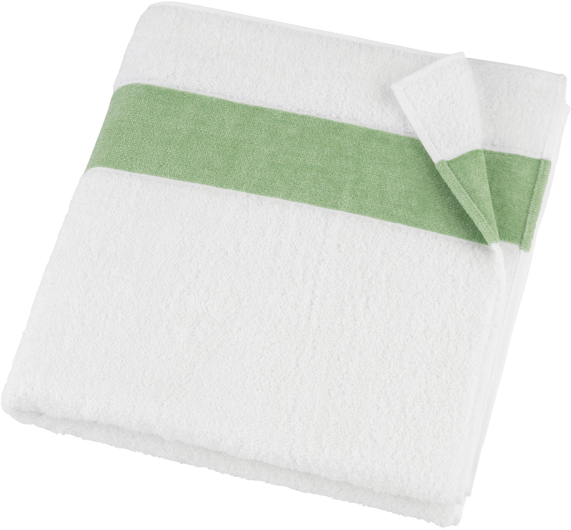 EXCLUSIV Duschtuch 68 x 150  cm Frottier pistazie – Luxuriöses FEILER Duschtuch in der Größe 68 × 150  cm aus Frottier mit Original FEILER-Chenille-Bordüre, Made in Germany.