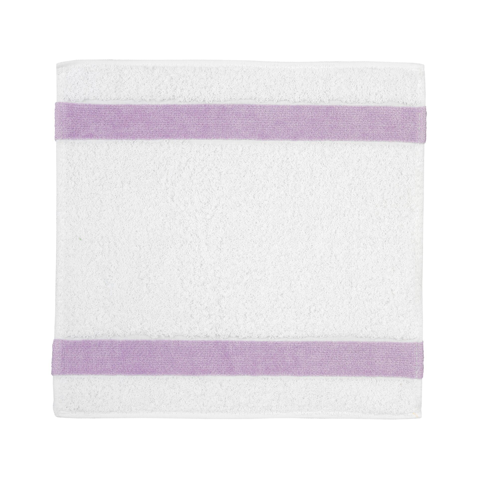 EXCLUSIV Gesichtstuch 30 x 30  cm Frottier zartflieder – Luxuriöses FEILER Gesichtstuch in der Größe 30 × 30  cm aus Frottier mit Original FEILER-Chenille-Bordüre, Made in Germany.