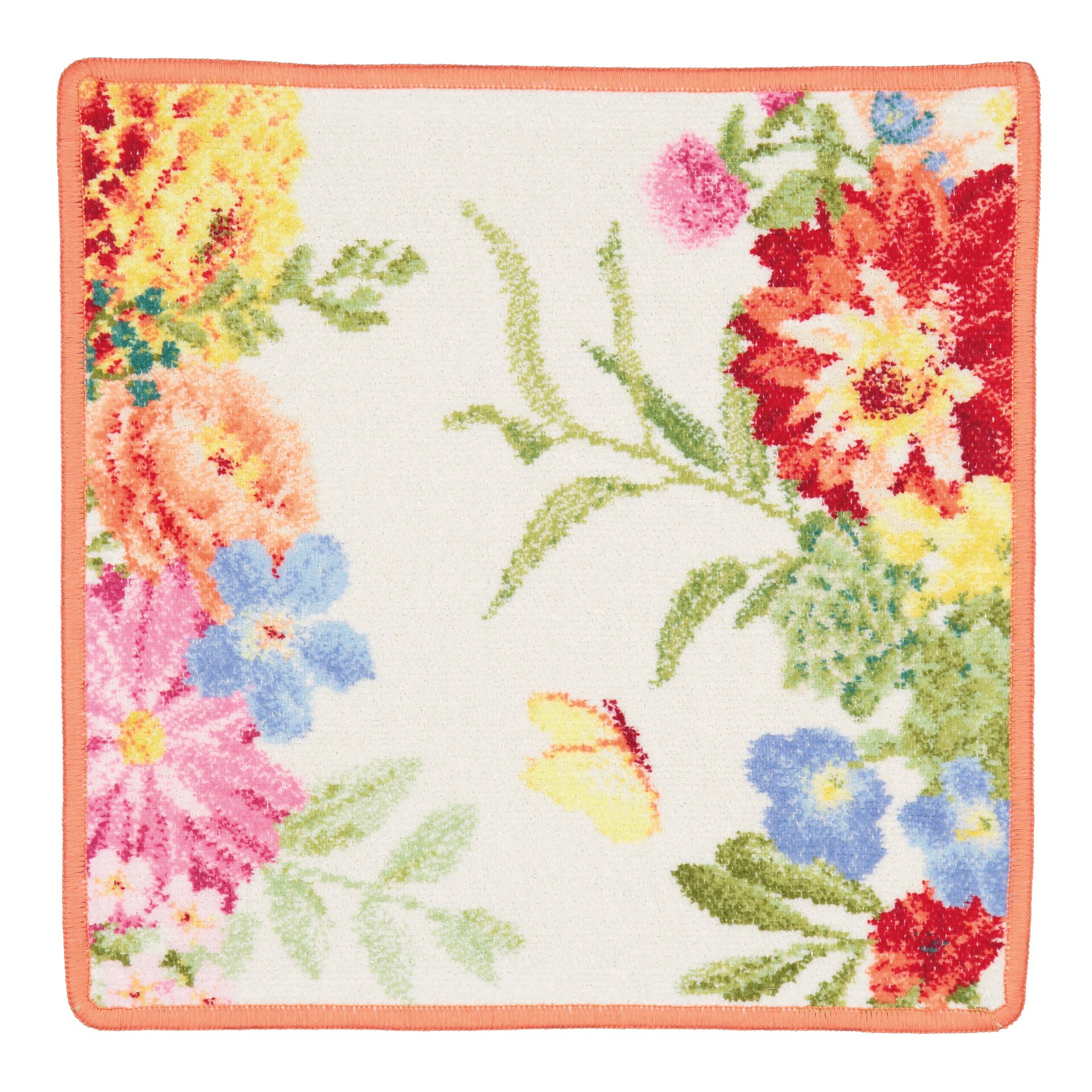 SUMMER Chenille Gesichtstuch 30 × 30 cm – Luxuriöses FEILER Gesichtstuch aus Original FEILER-Chenille, Made in Germany.