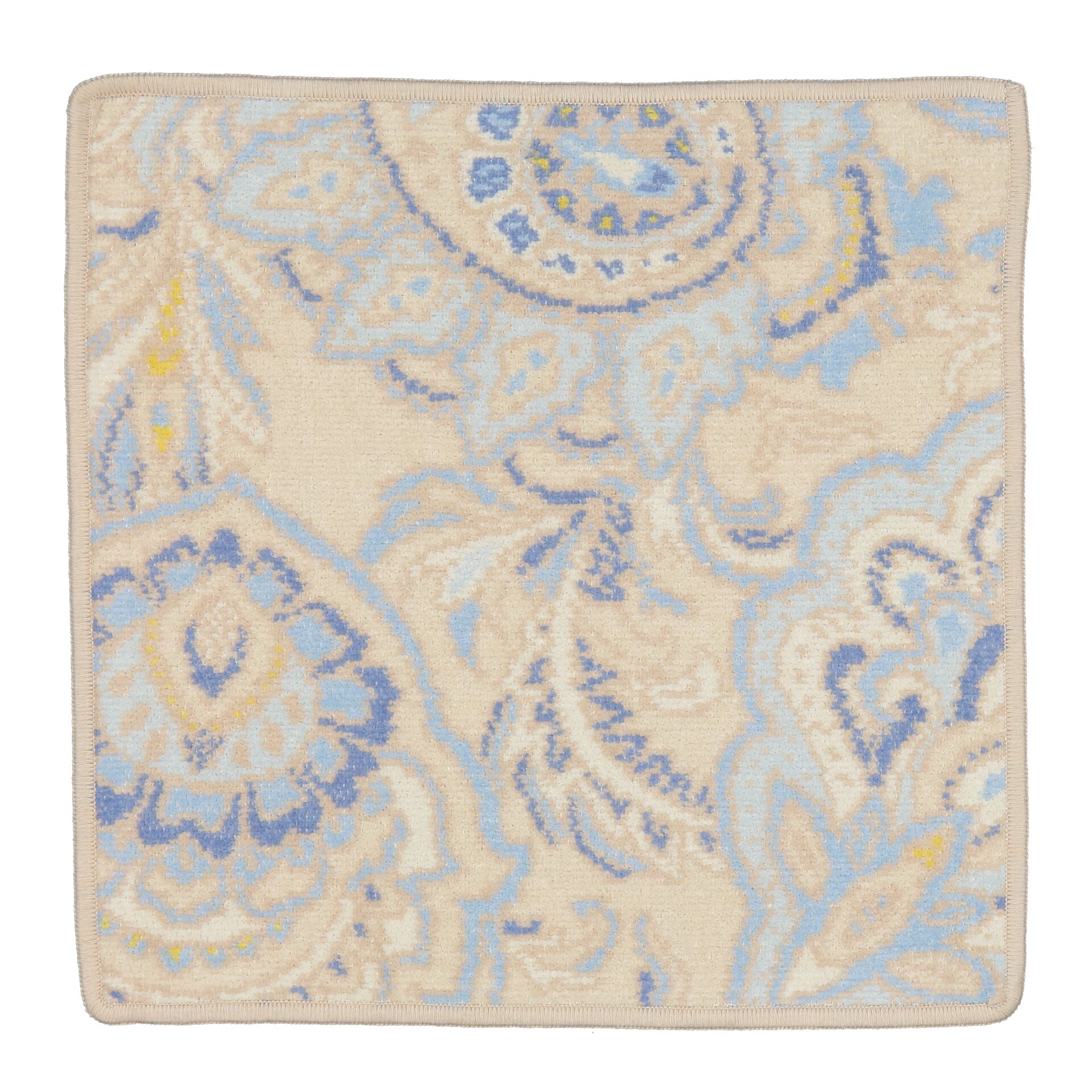 DJAMILA Chenille Gesichtstuch 30 × 30 cm Kiesel – Luxuriöses FEILER Gesichtstuch aus Original FEILER-Chenille, Made in Germany.