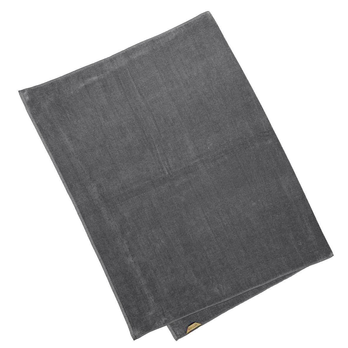 FEILER PURE Chenille Bath Towel in Grey, 100 x 150 cm, made of high-quality cotton – Exclusive FEILER bath towel PURE, Grey, made from Original FEILER chenille, Made in Germany.