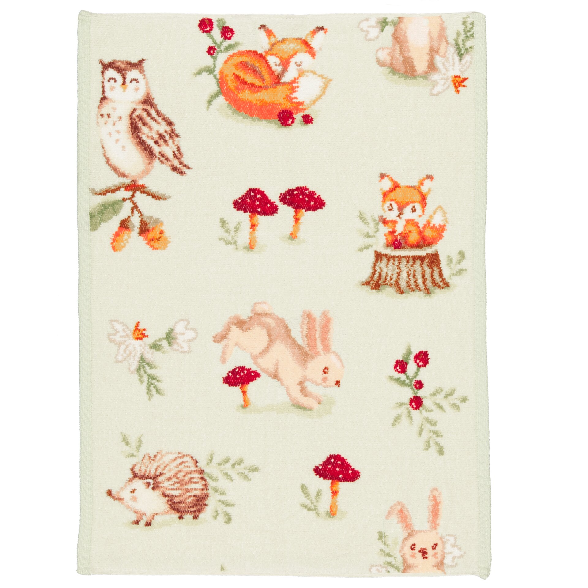 FOREST Chenille Gästehandtuch 37 × 50 cm – Luxuriöses FEILER Handtuch aus Original FEILER-Chenille, Made in Germany.