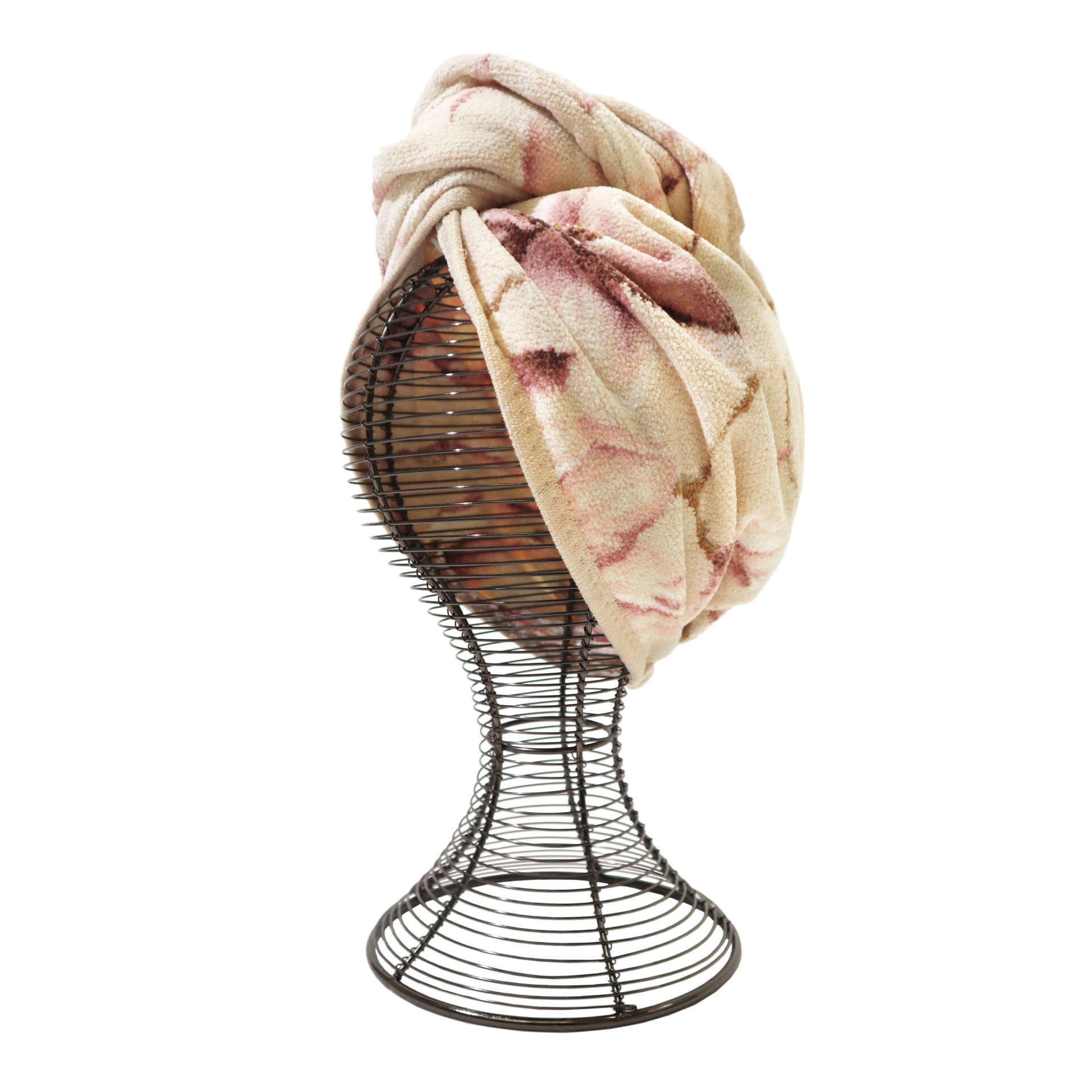 BELLE Chenille Handtuch-Turban one size – Luxuriöser FEILER Handtuch-Turban aus Original FEILER-Chenille, Made in Germany.