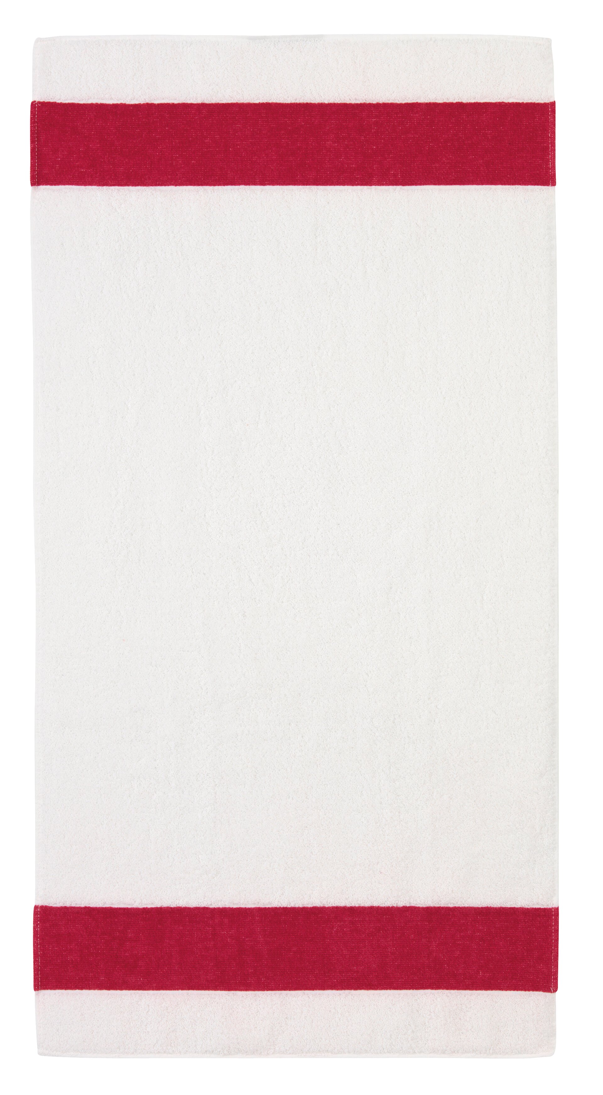 EXCLUSIV Handtuch 50 x 100 cm Frottier kirsche – Luxuriöses FEILER Handtuch in Kirschrot in der Größe 50 × 100 cm aus Frottier mit Original FEILER-Chenille-Bordüre, Made in Germany.